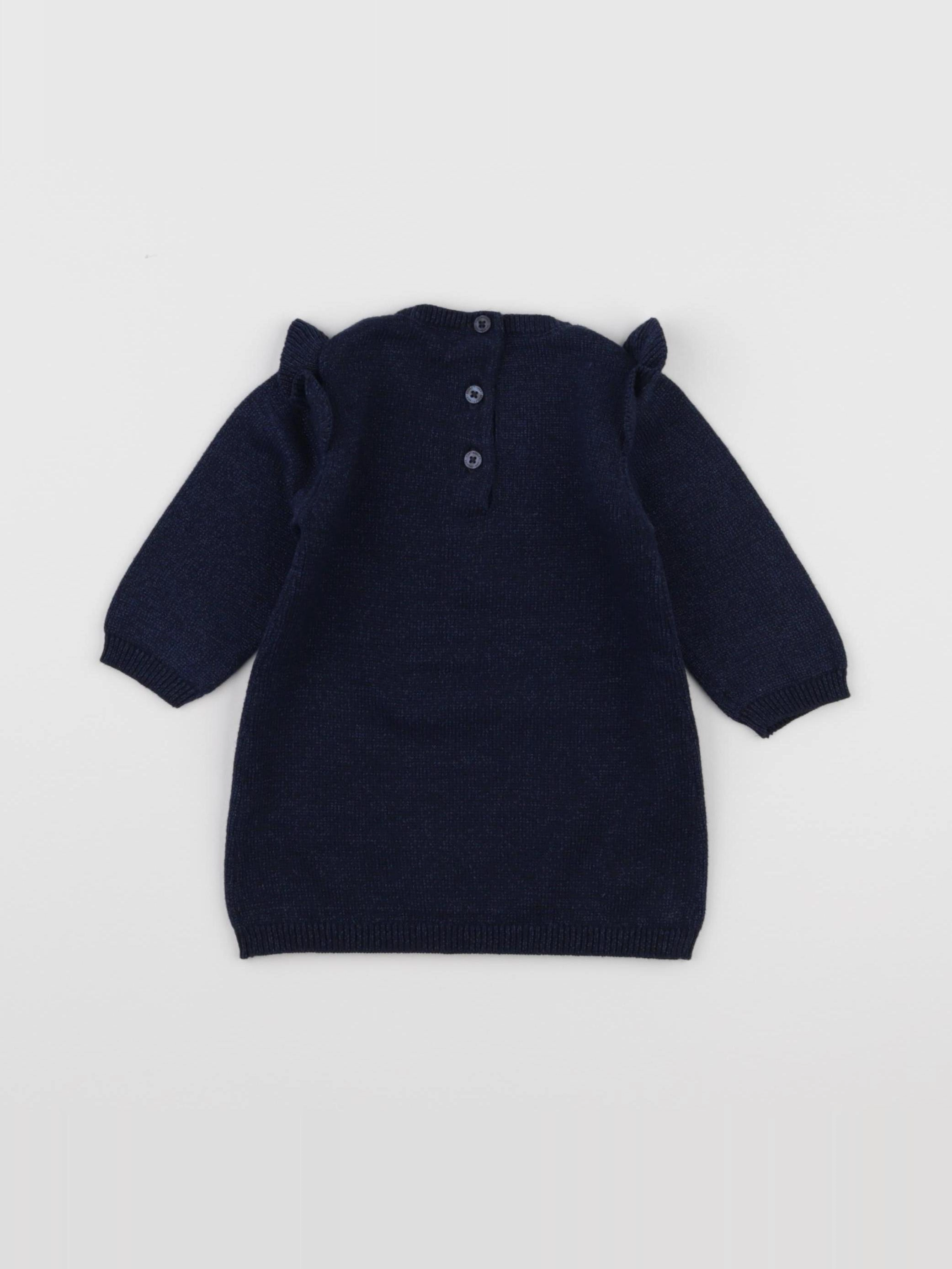Vertbaudet - robe bleu - 3 mois
