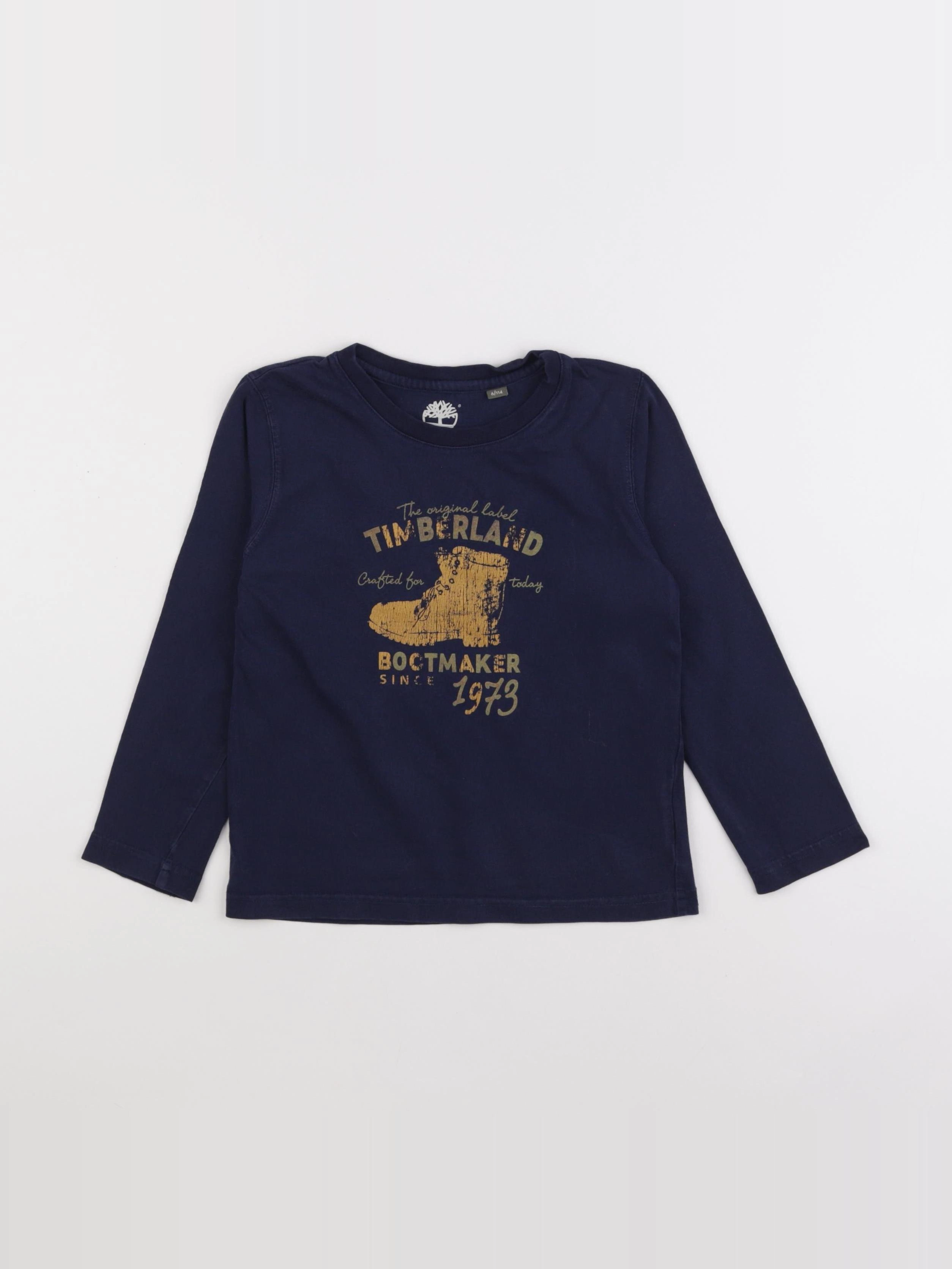 Timberland - tee-shirt bleu - 6 ans