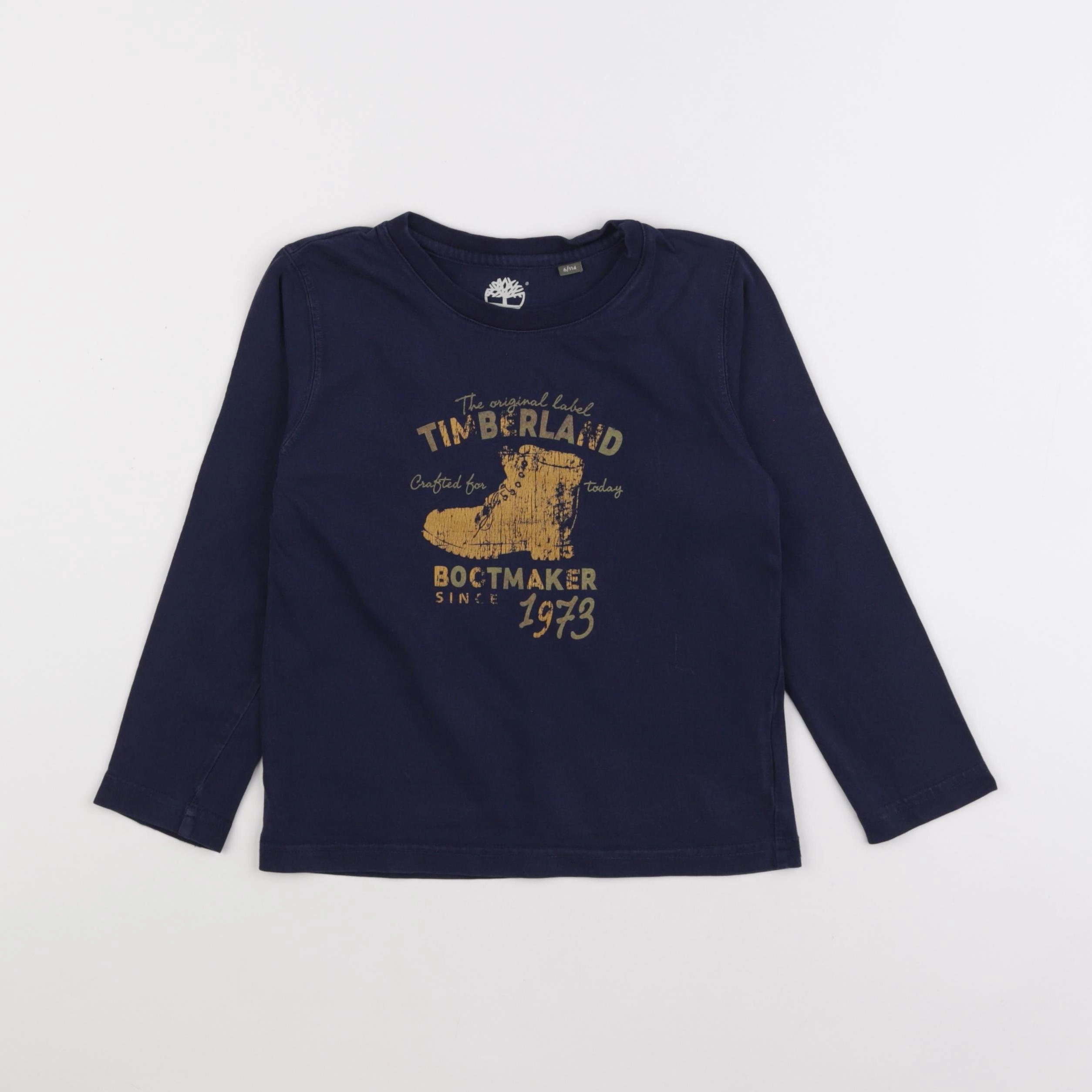 Timberland - tee-shirt bleu - 6 ans