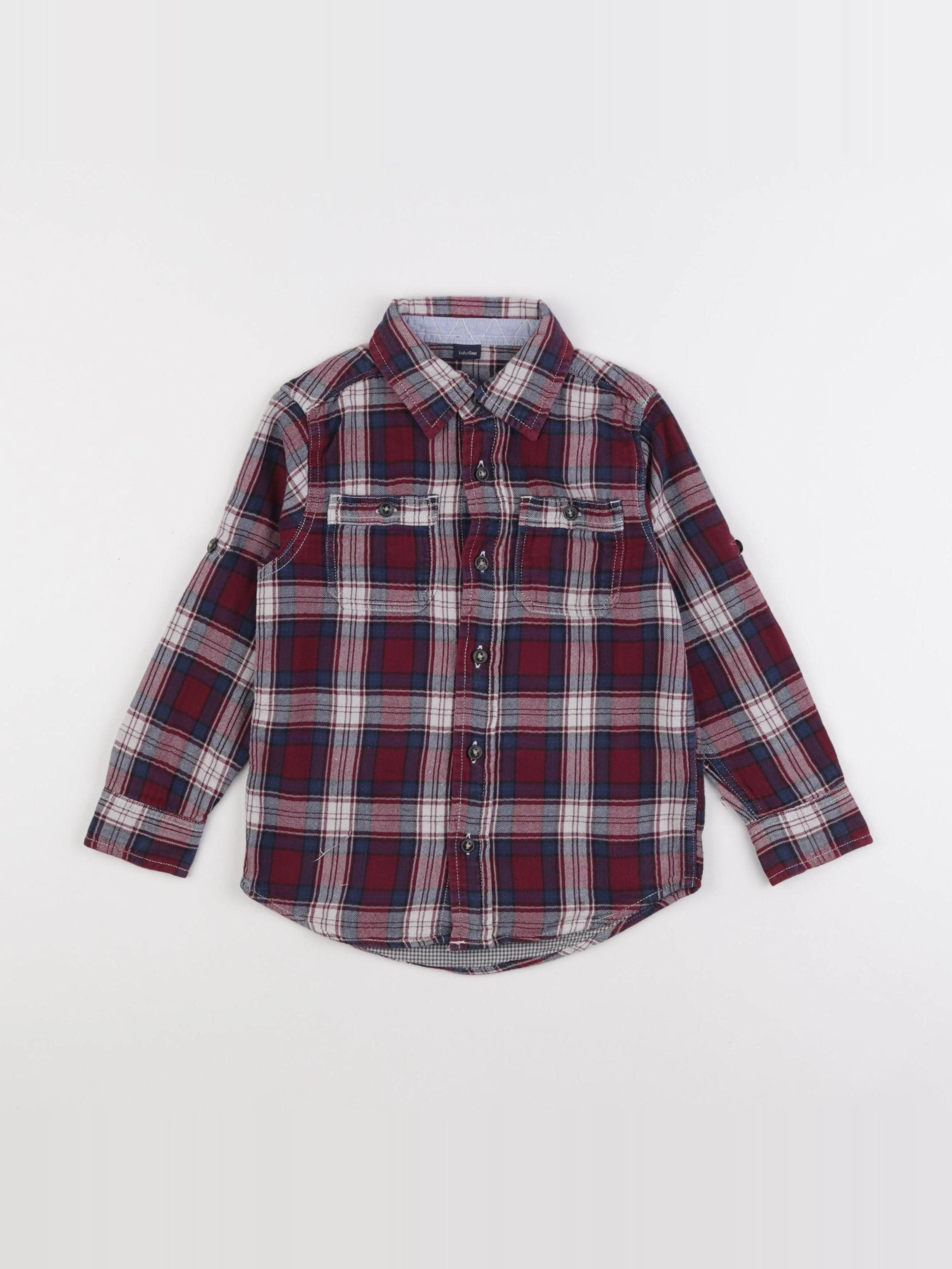 GAP - chemise rouge - 5 ans