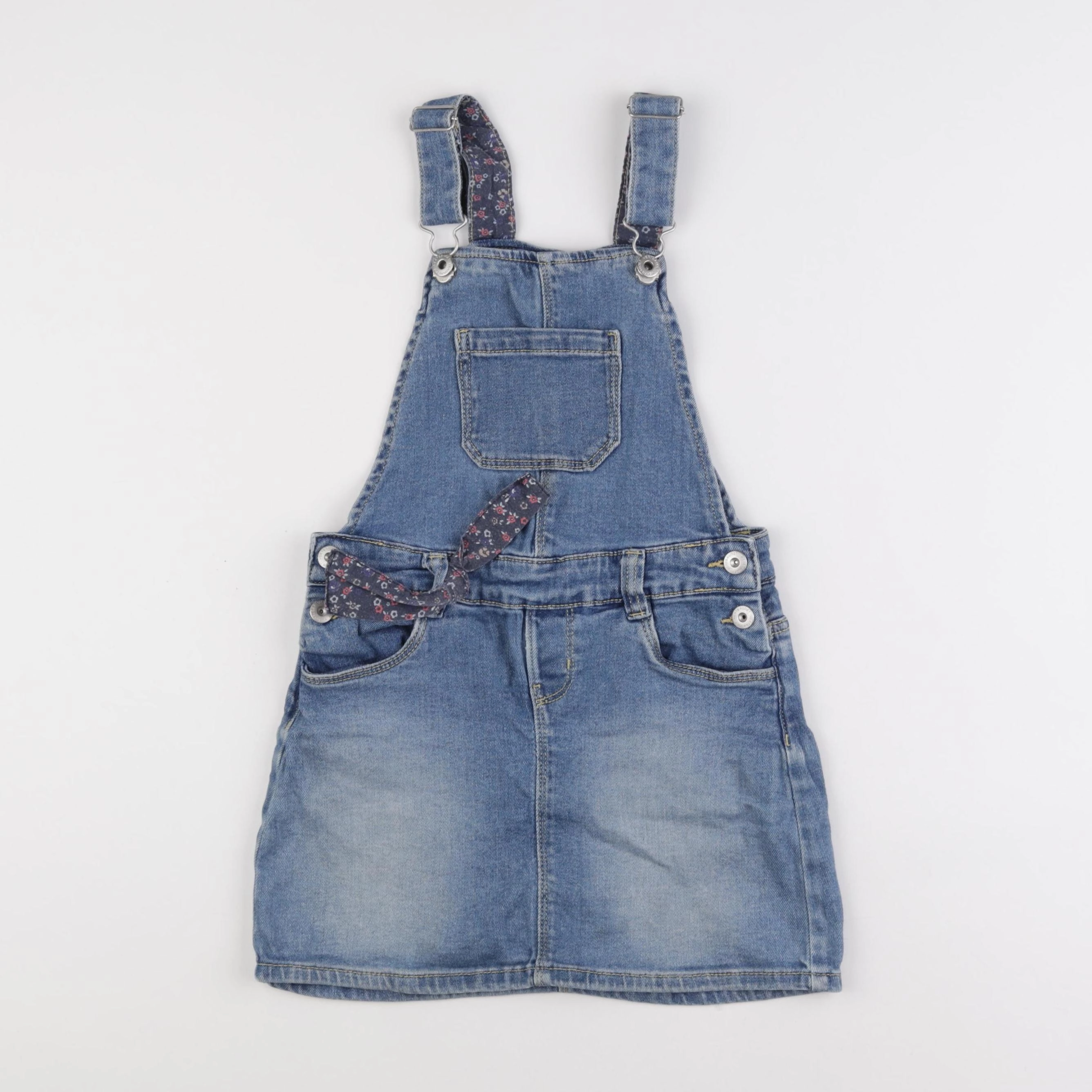 Vertbaudet - robe bleu - 7 ans