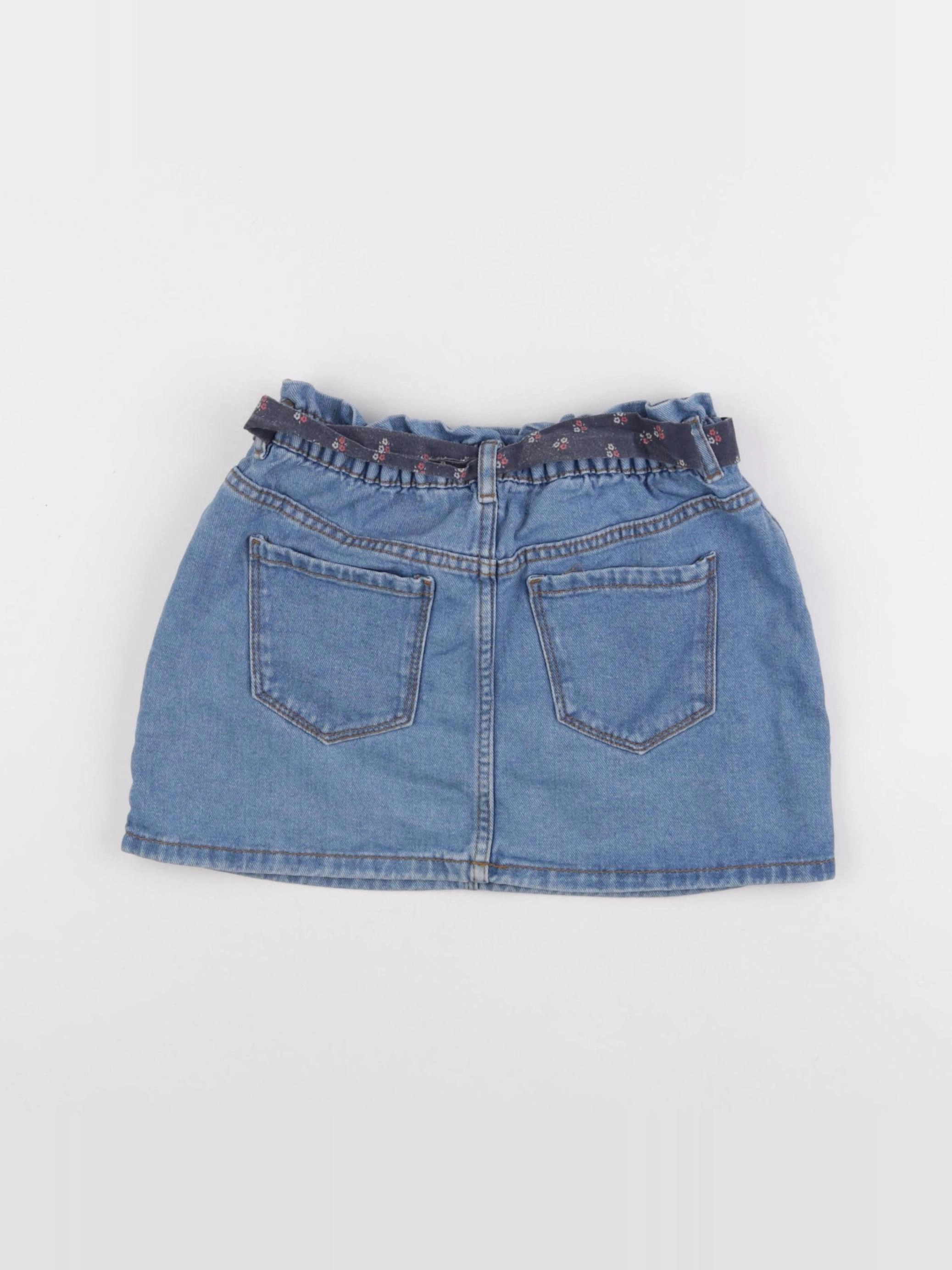 Vertbaudet - jupe bleu - 9 ans