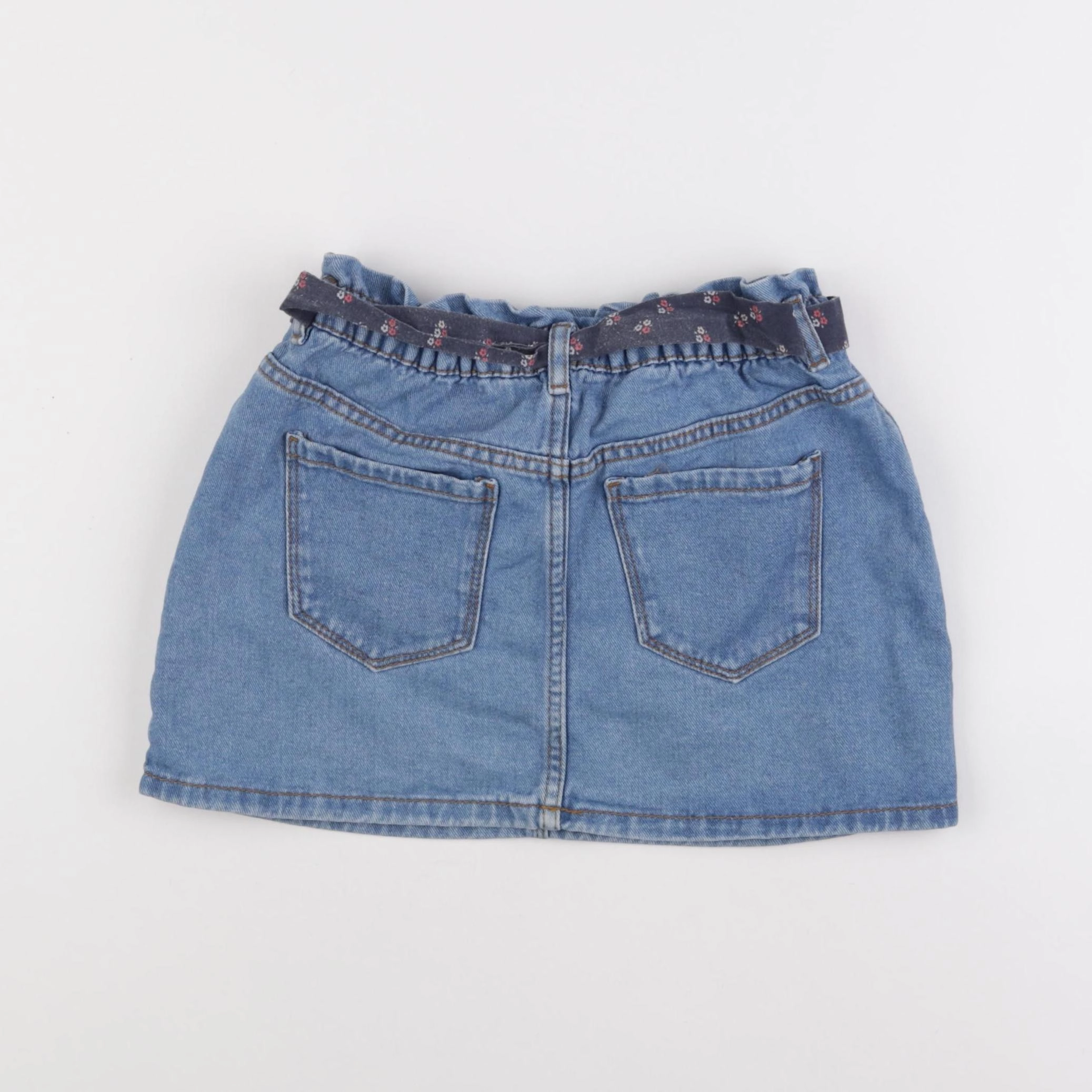 Vertbaudet - jupe bleu - 9 ans