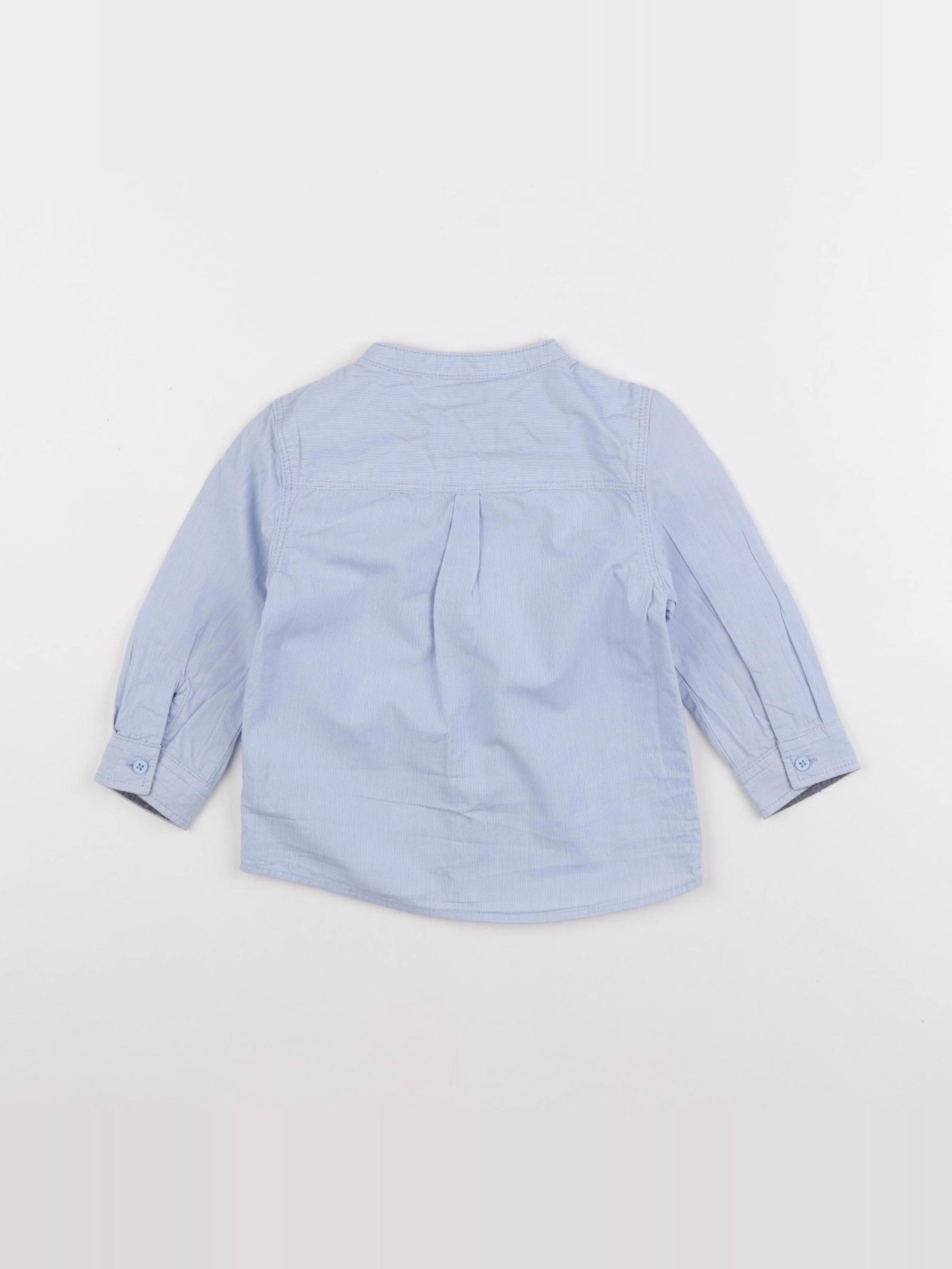 Tape à l'oeil - chemise bleu - 18 mois