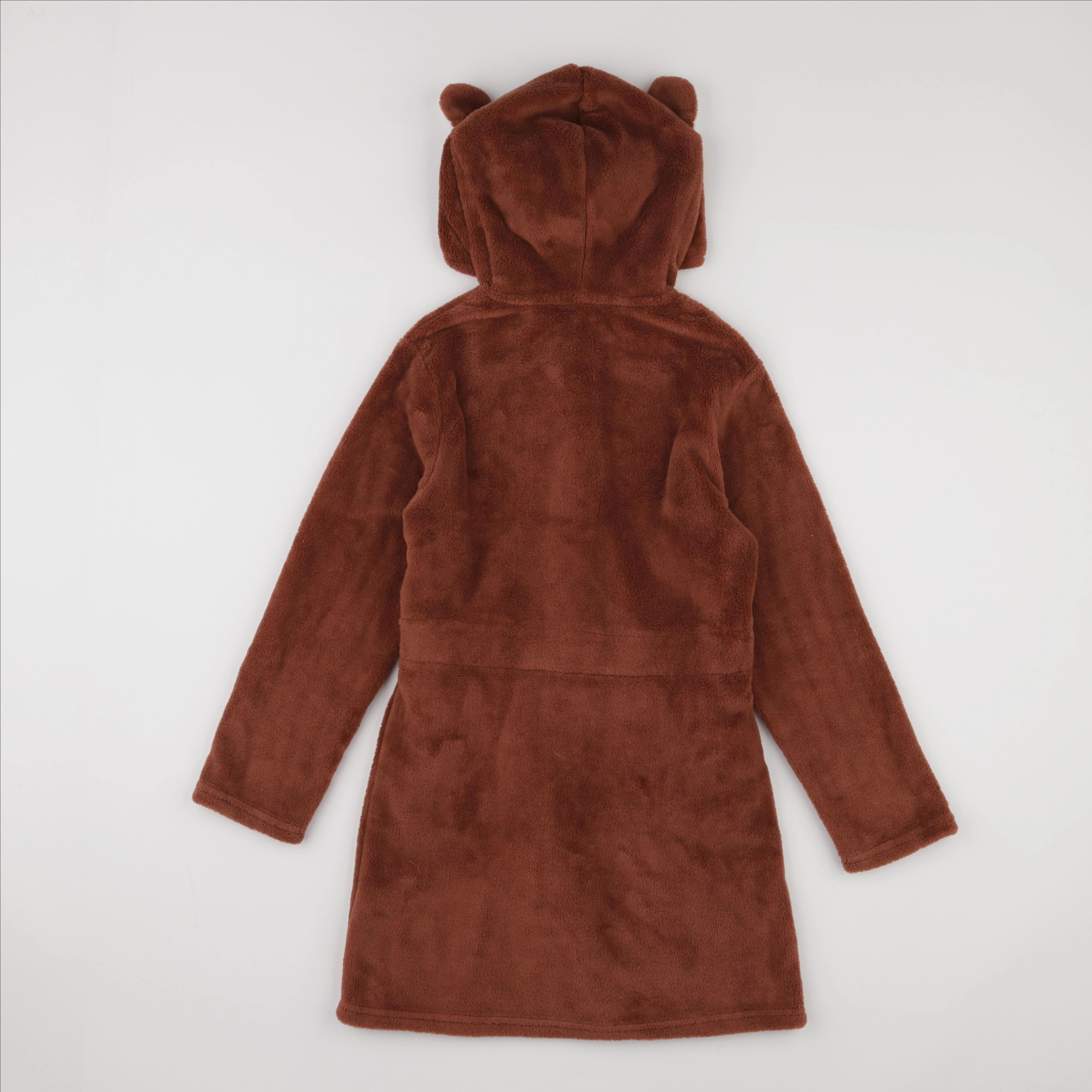 Vertbaudet - robe de chambre marron - 10 ans