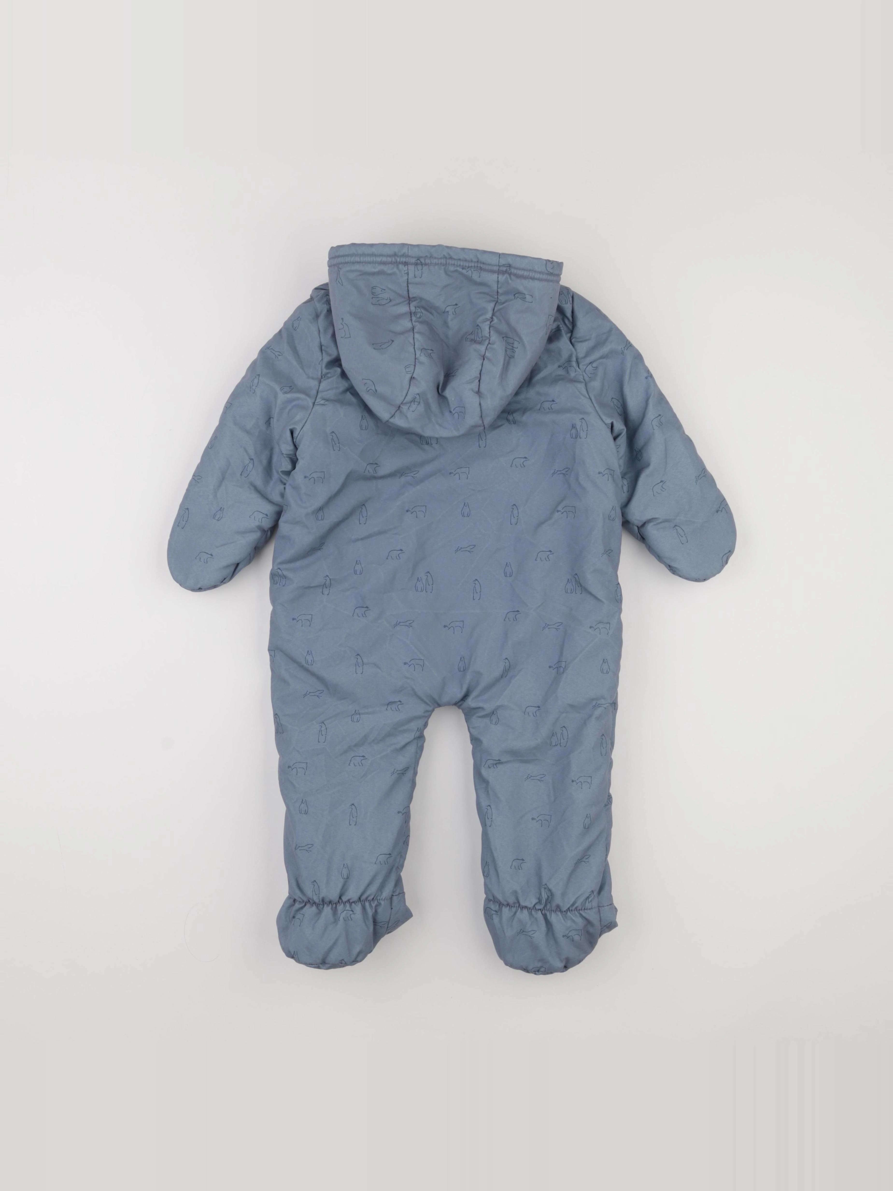 Vertbaudet - combi-pilote bleu - 18 mois