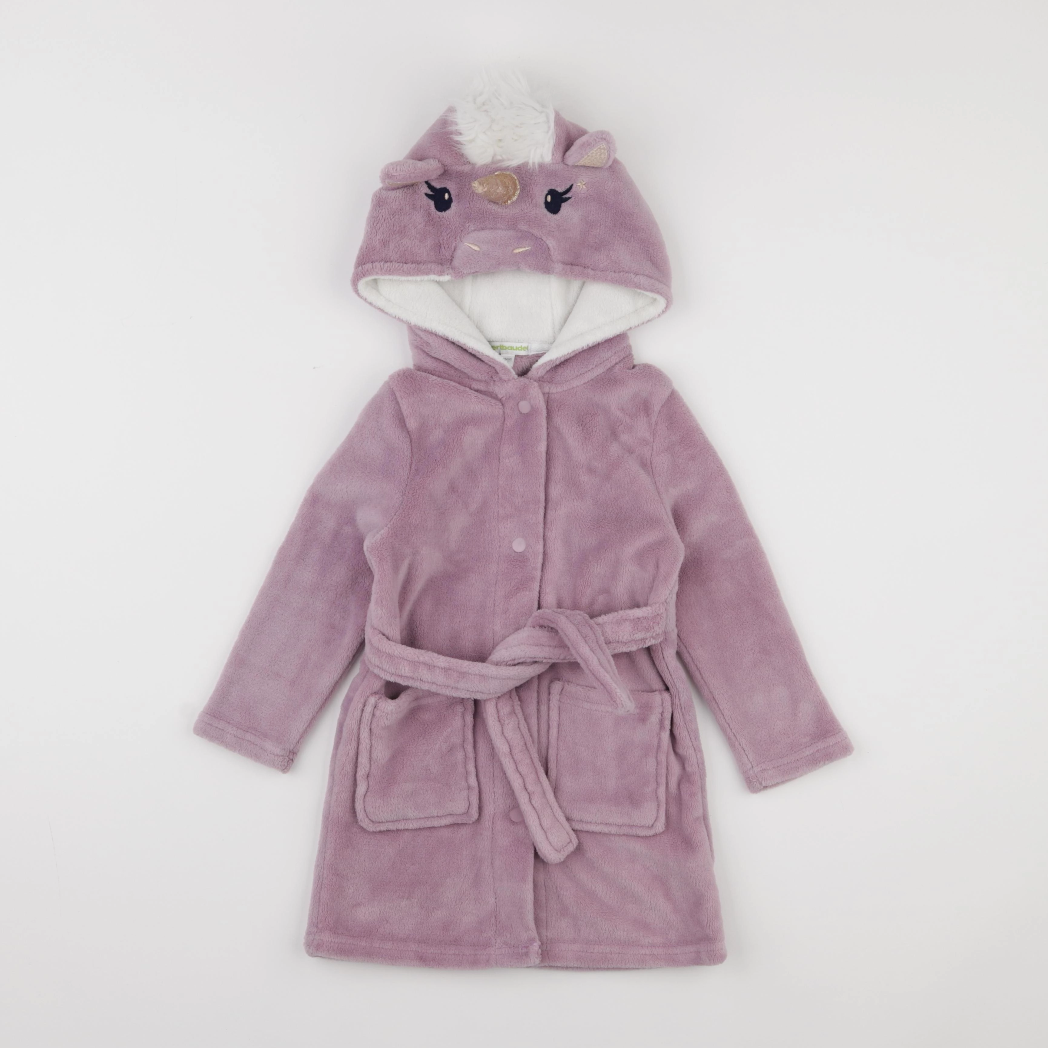 Vertbaudet - robe de chambre violet - 4 ans