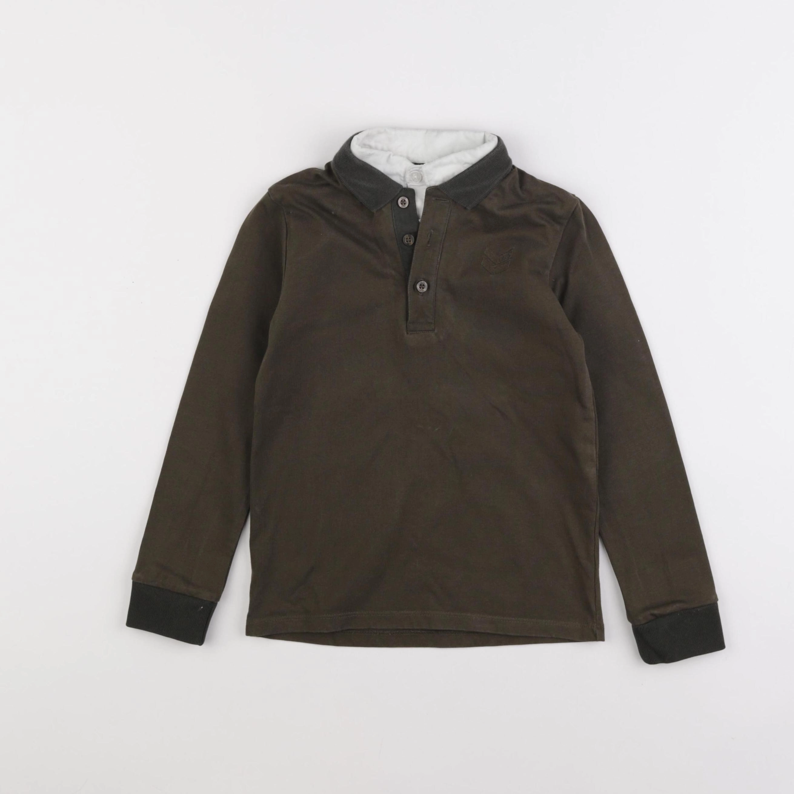 IKKS - polo vert - 6 ans