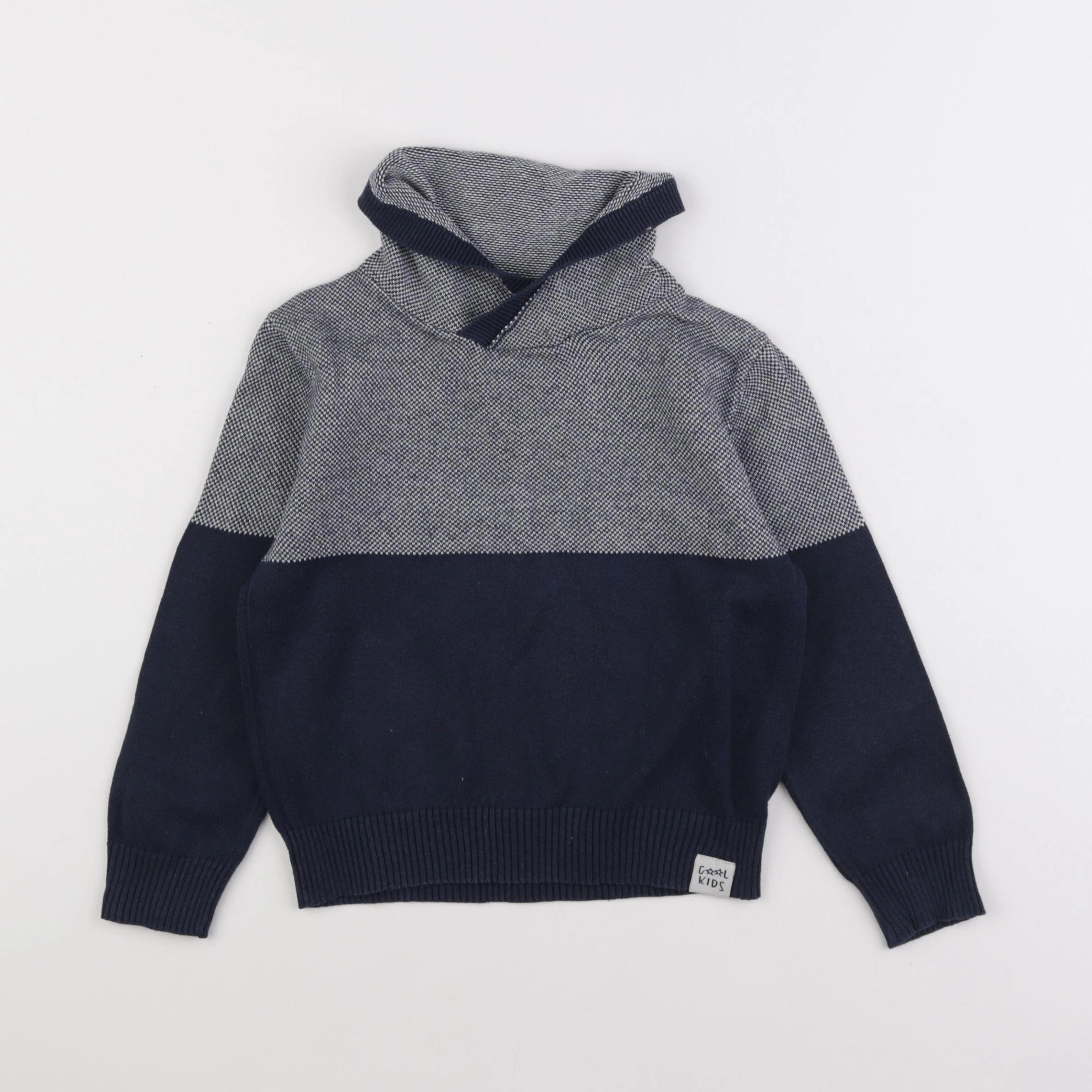 Vertbaudet - pull bleu - 5 ans