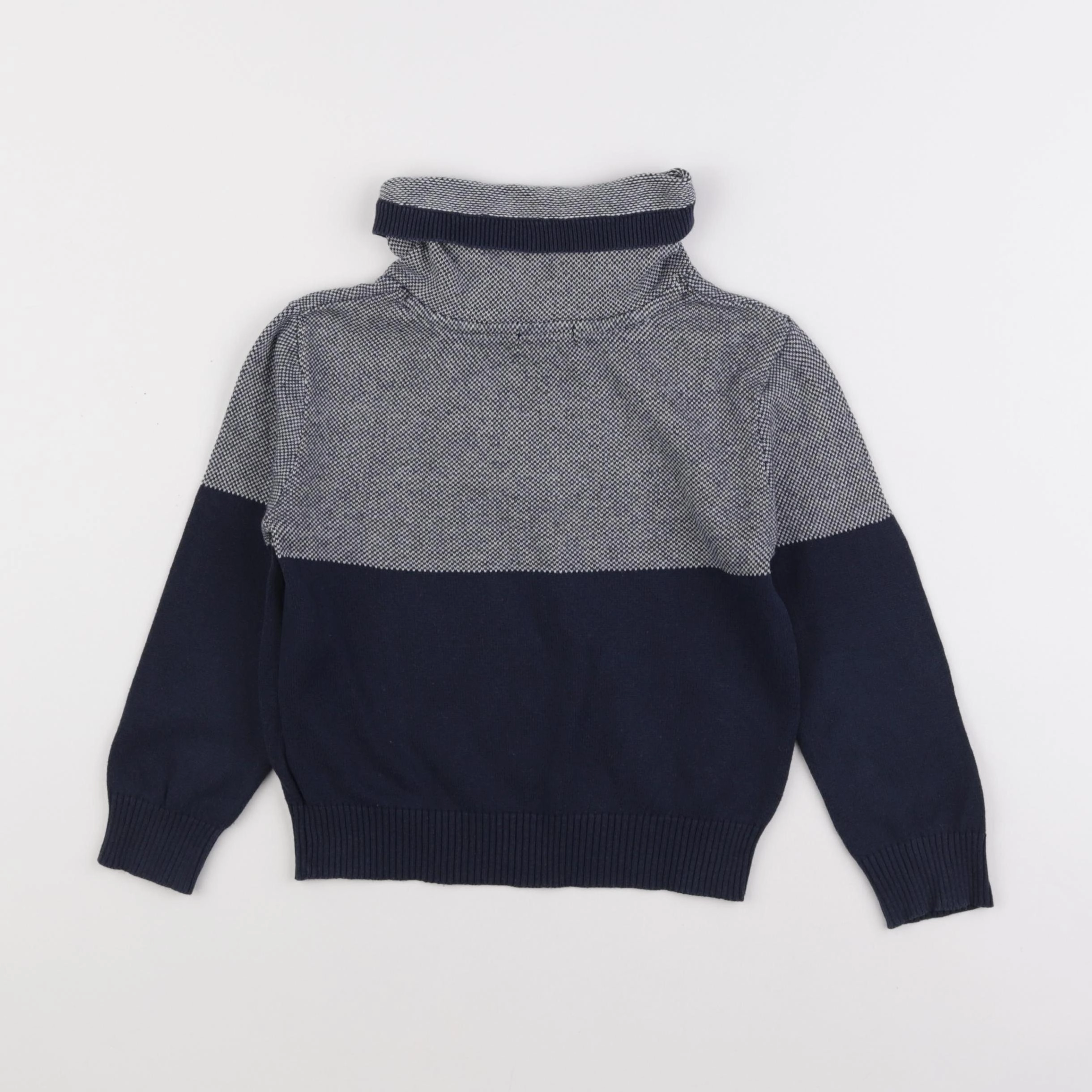 Vertbaudet - pull bleu - 5 ans
