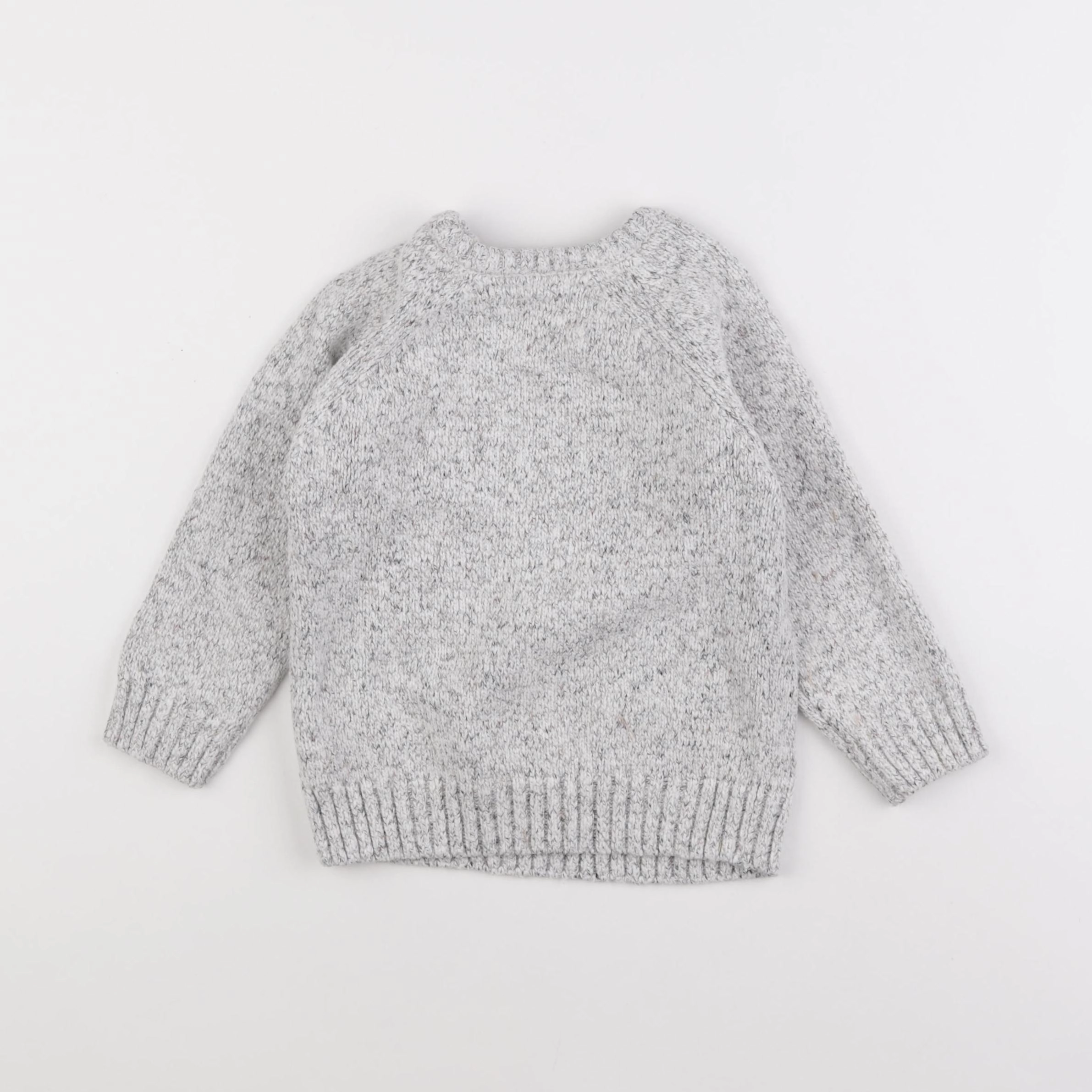 Vertbaudet - pull gris - 4 ans