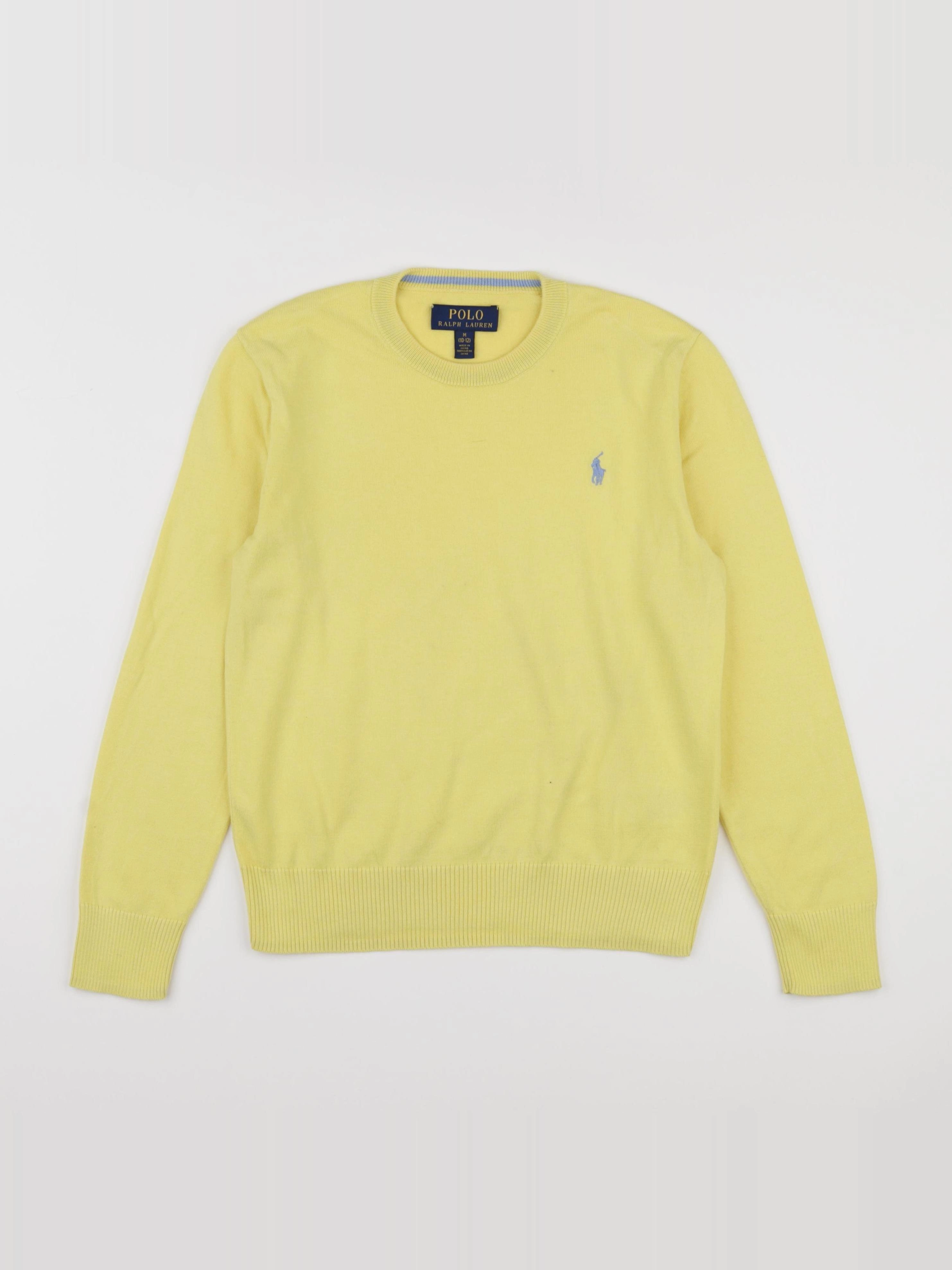 Ralph Lauren - pull jaune - 10/12 ans