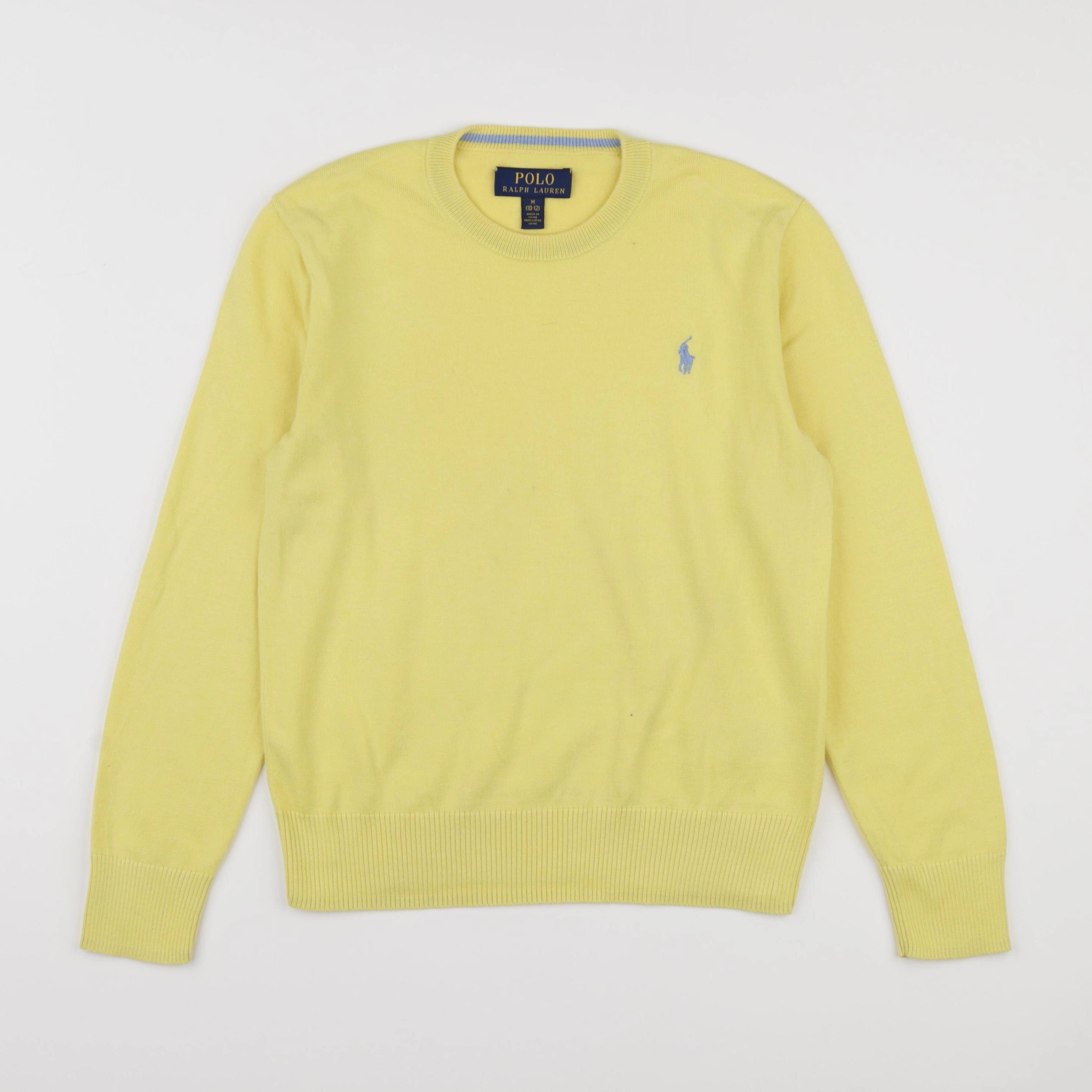 Ralph Lauren - pull jaune - 10/12 ans