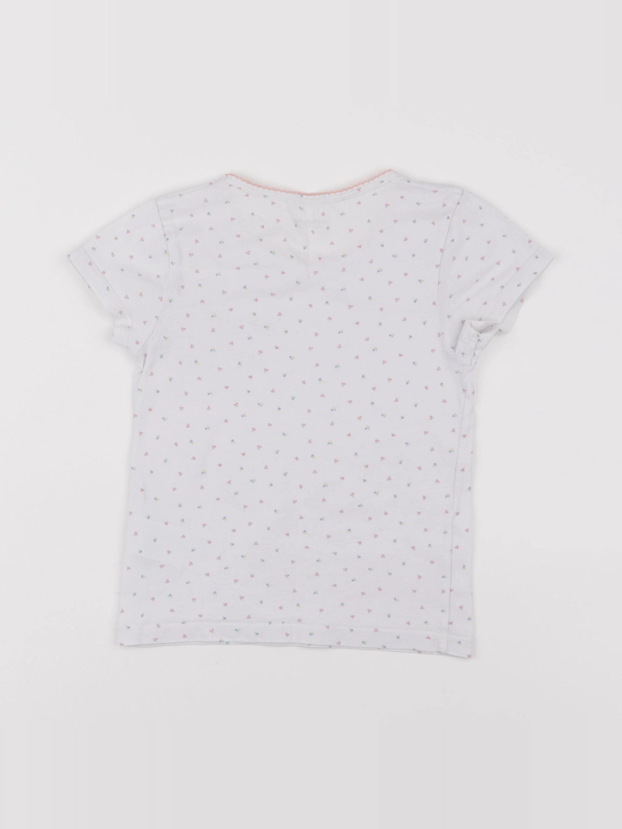 Vertbaudet - maillot de corps blanc - 6 ans