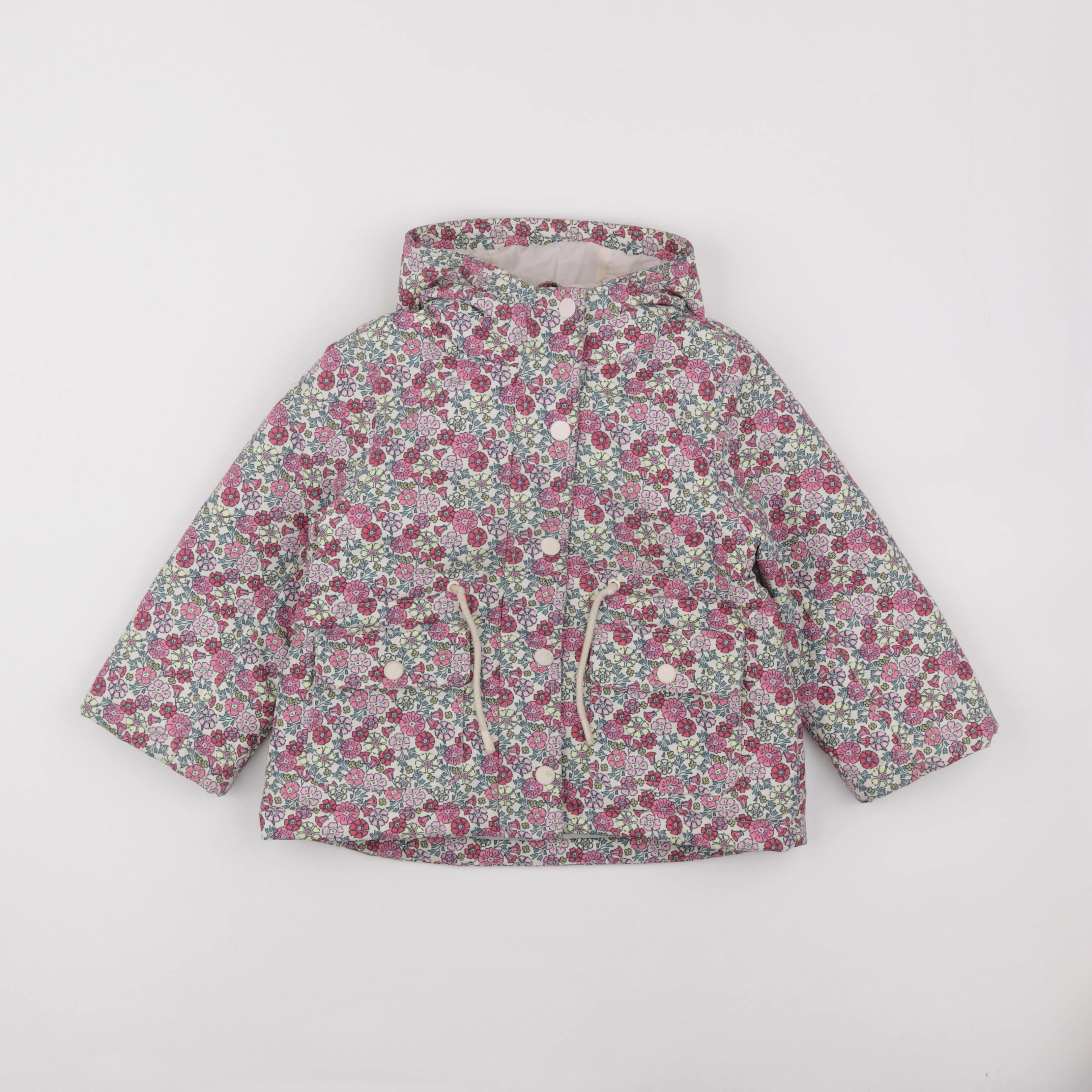 Vertbaudet - imperméable rose - 5 ans