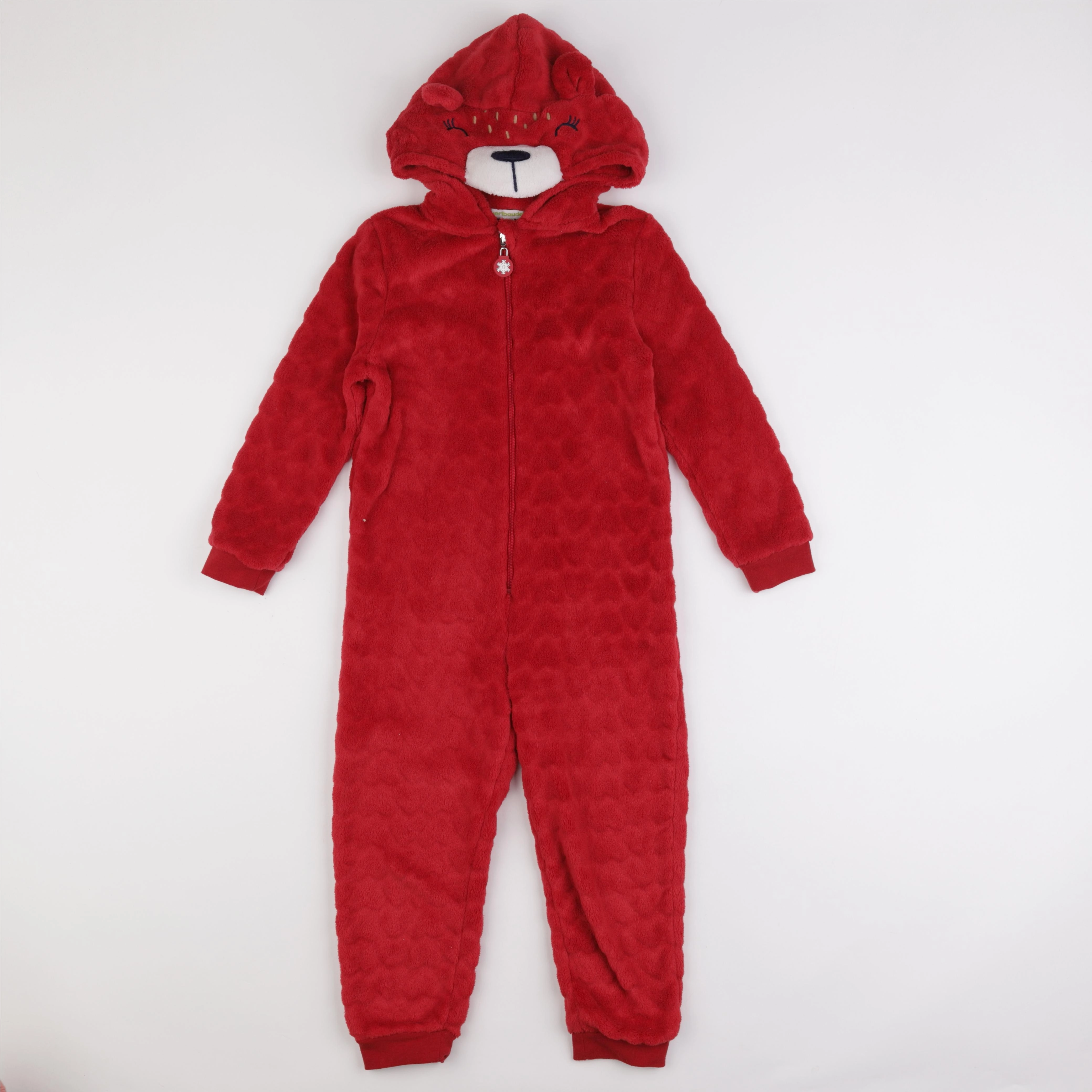 Vertbaudet - sur-pyjama rouge - 6 ans