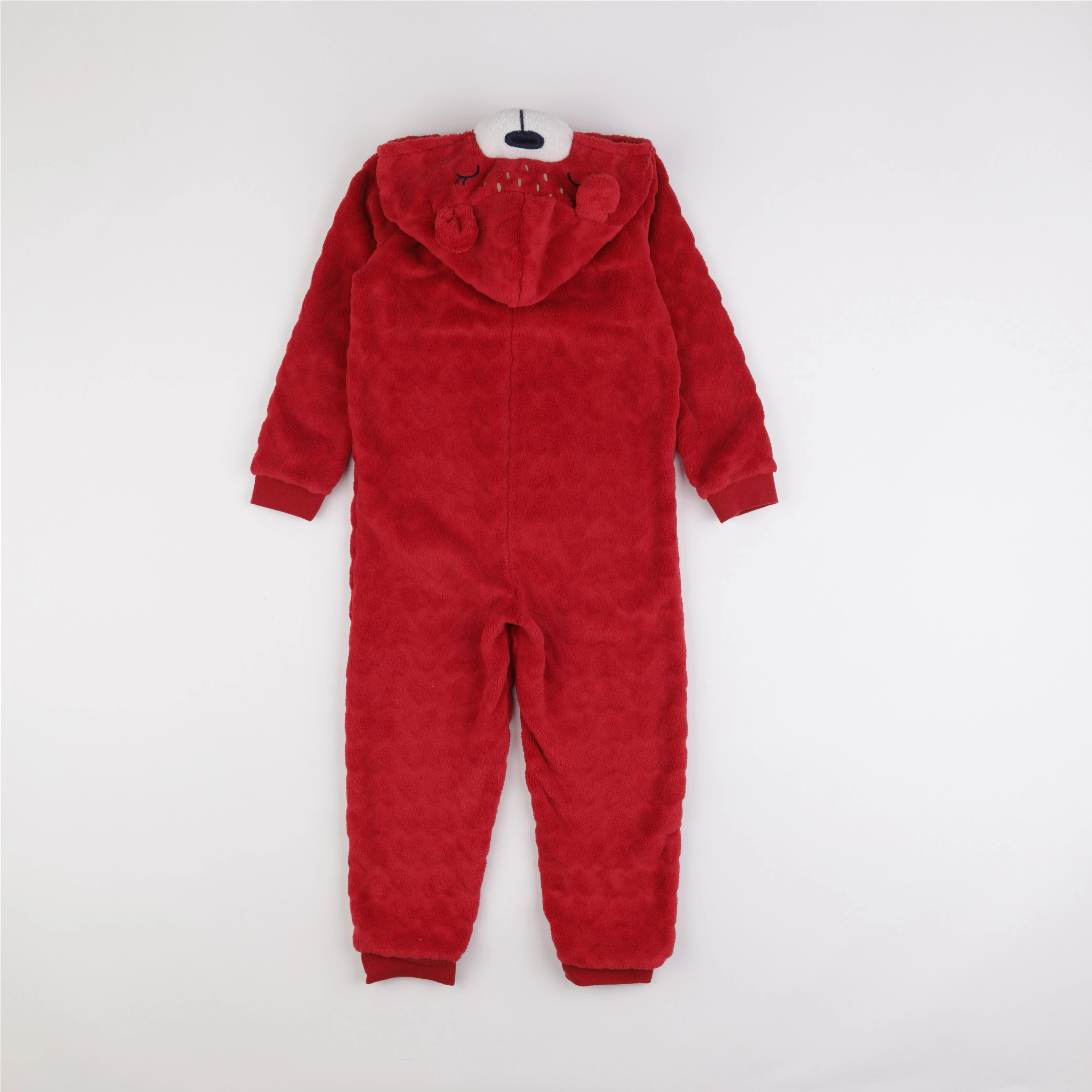Vertbaudet - sur-pyjama rouge - 6 ans