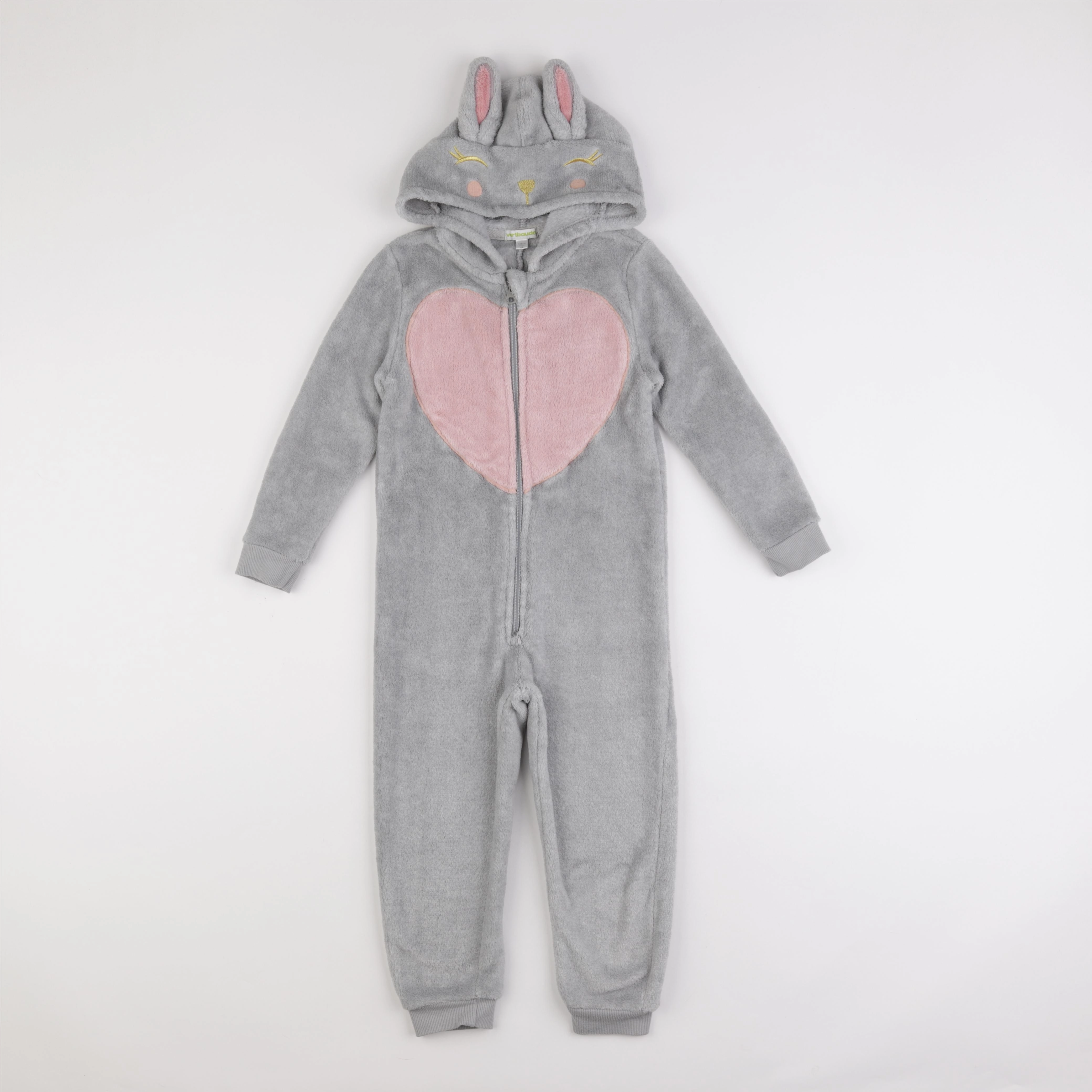 Vertbaudet - sur-pyjama gris - 5 ans