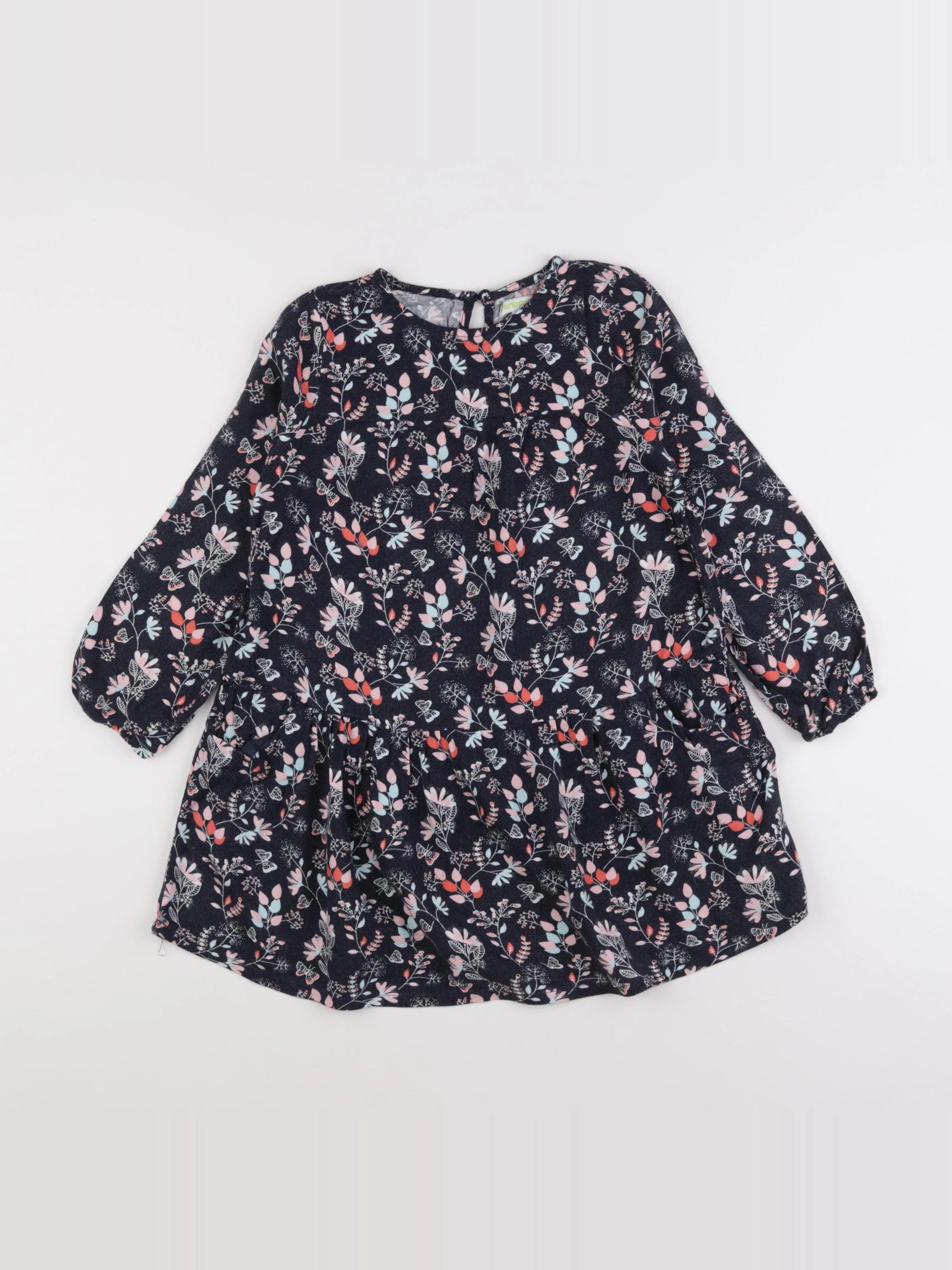 Vertbaudet - robe bleu - 6 ans