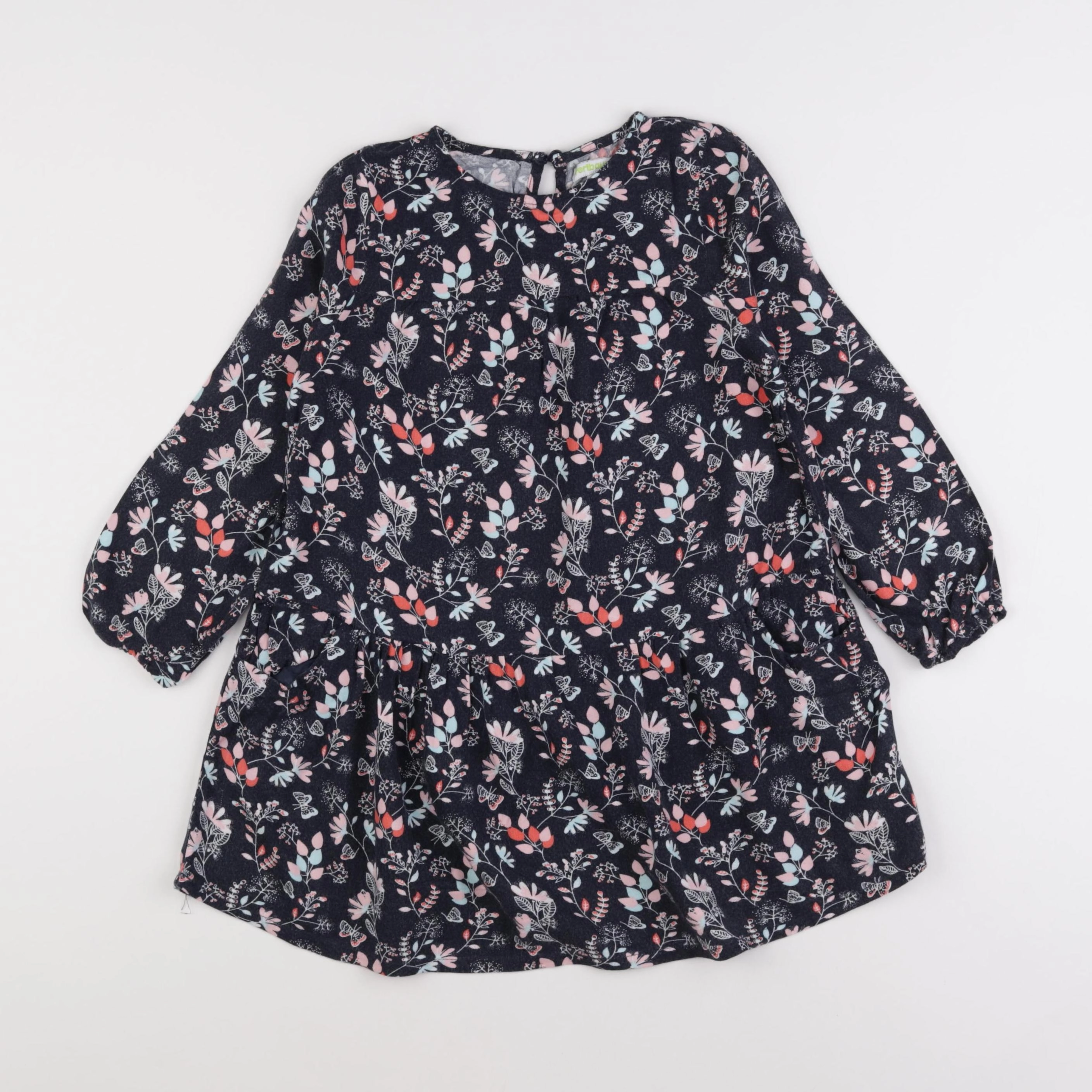 Vertbaudet - robe bleu - 6 ans