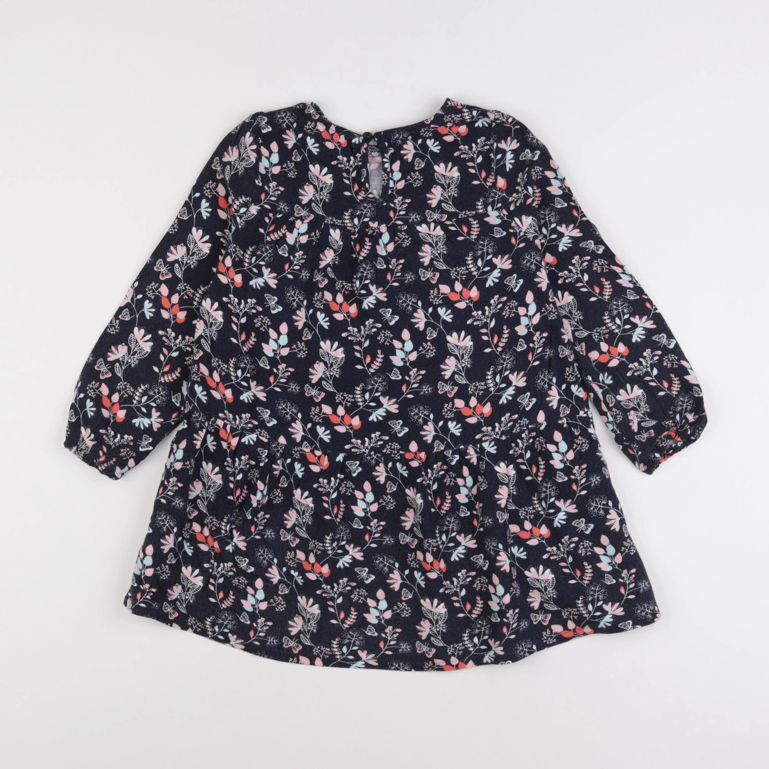 Vertbaudet - robe bleu - 6 ans