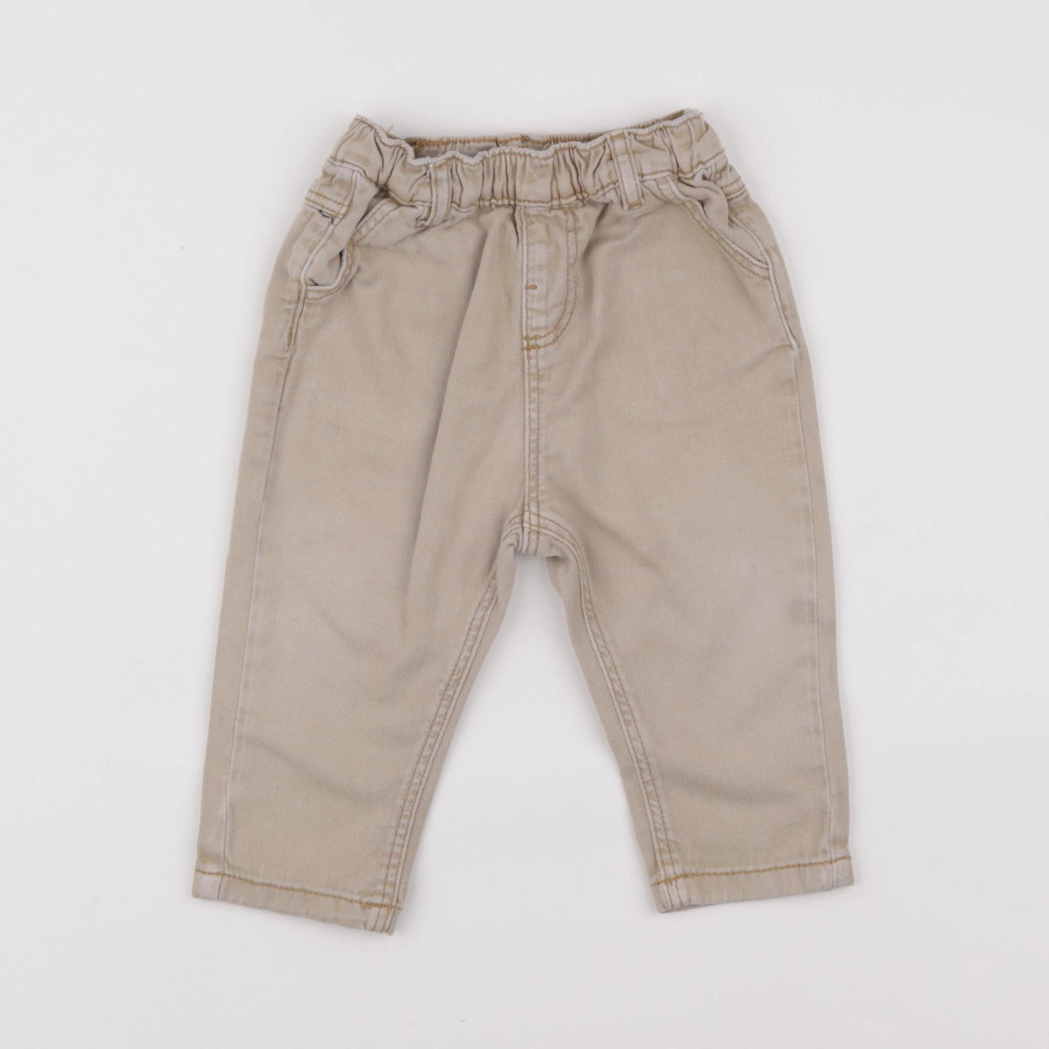 Tape à l'oeil - pantalon beige - 12 mois