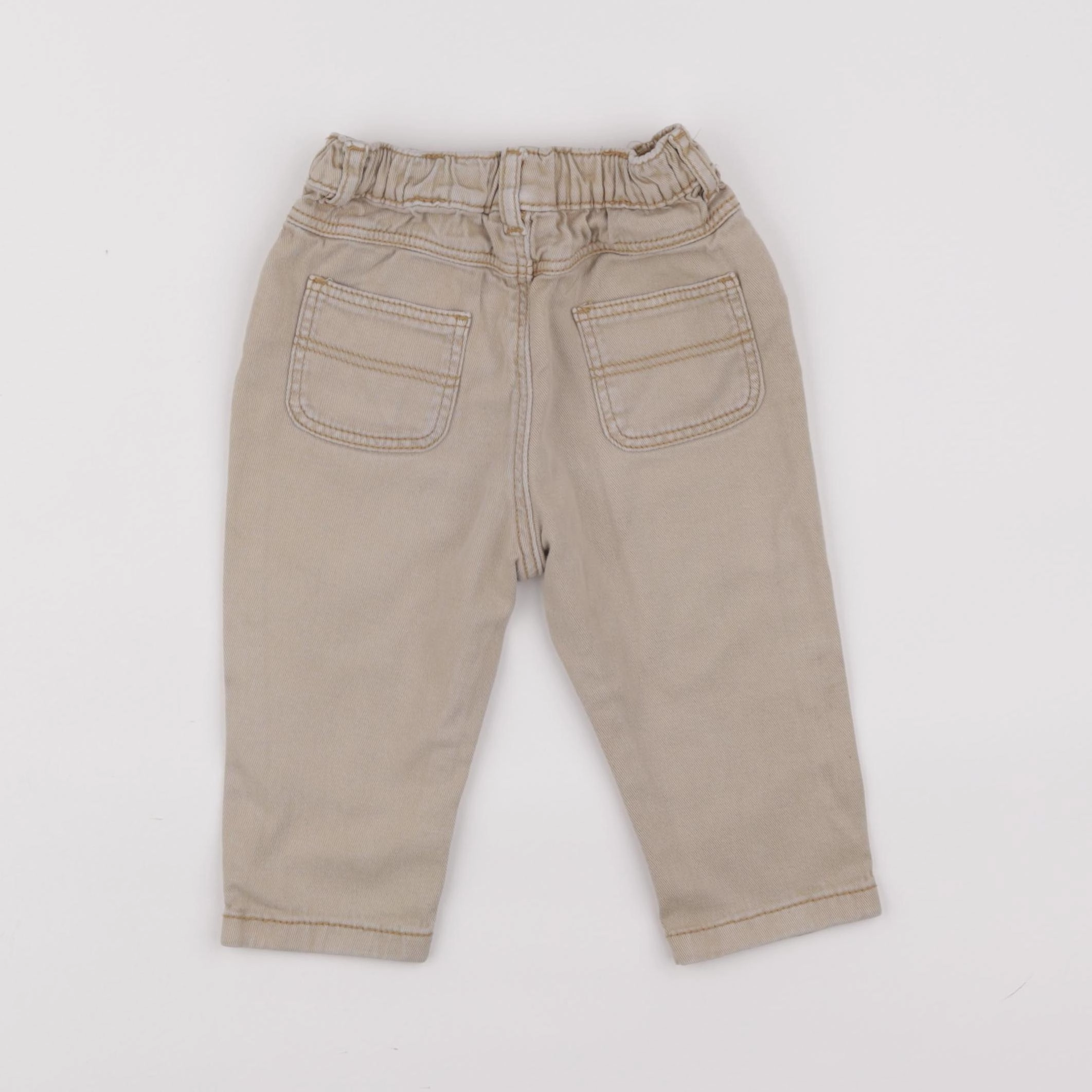 Tape à l'oeil - pantalon beige - 12 mois