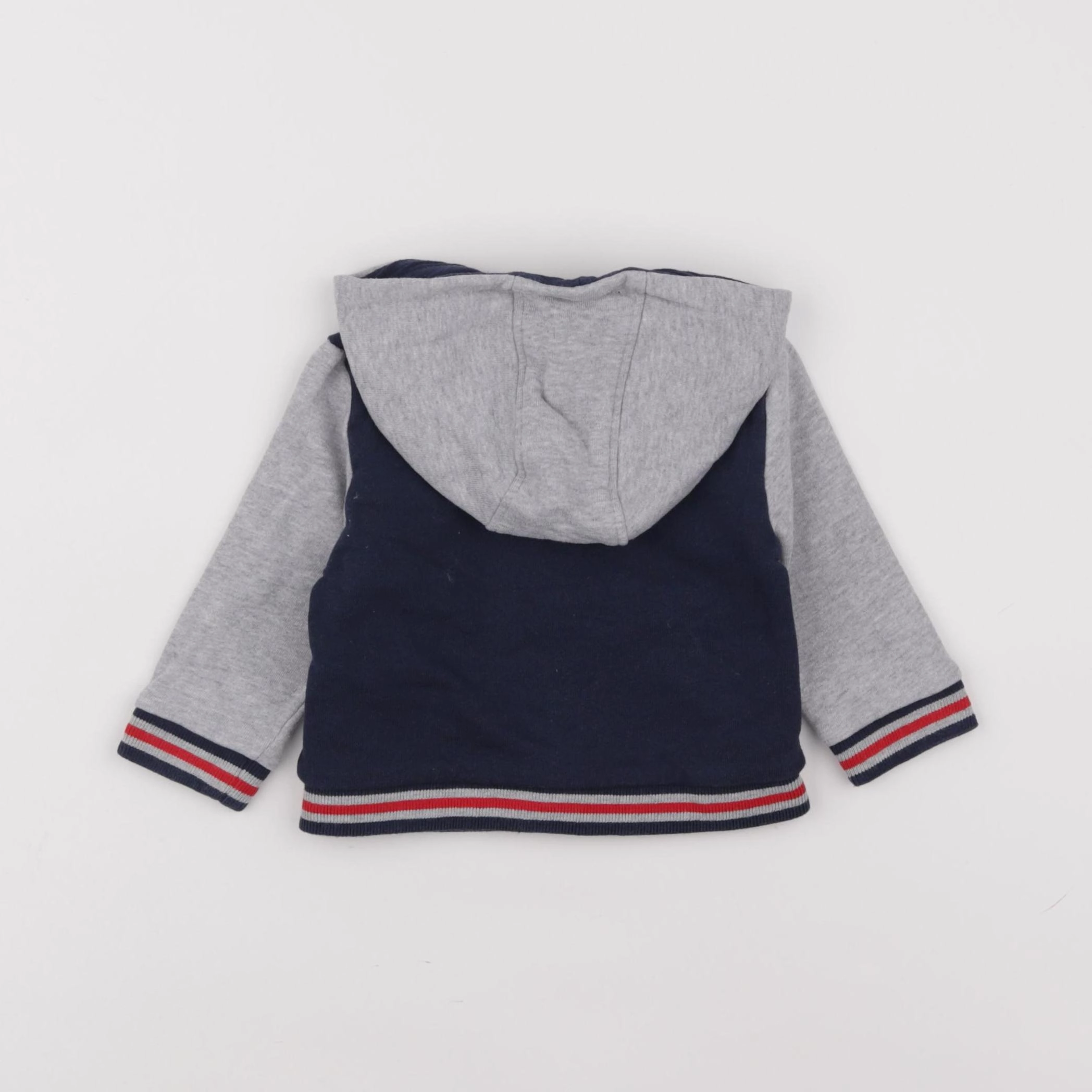 Boutchou - sweat bleu - 6 mois