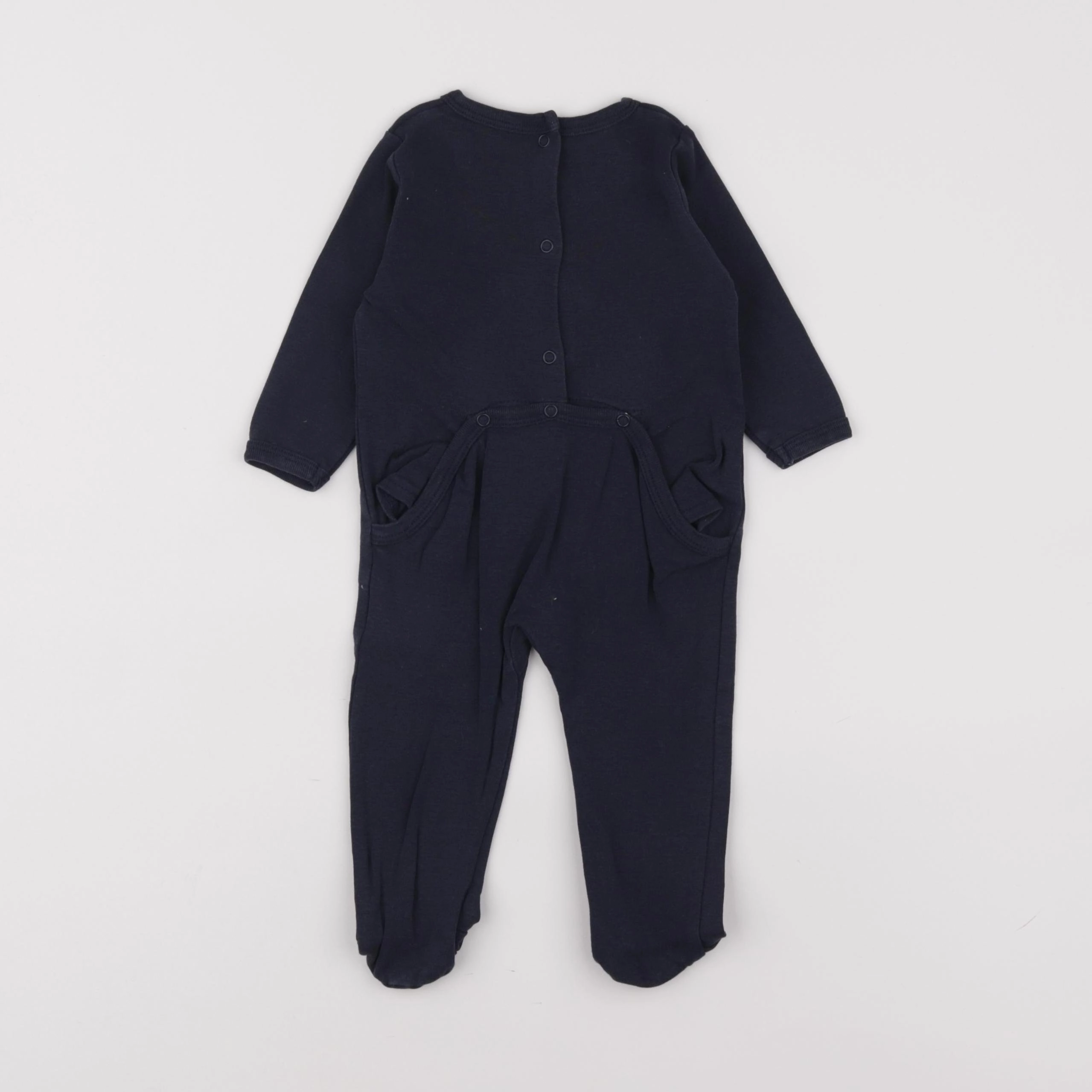 Vertbaudet - pyjama bleu - 6 mois