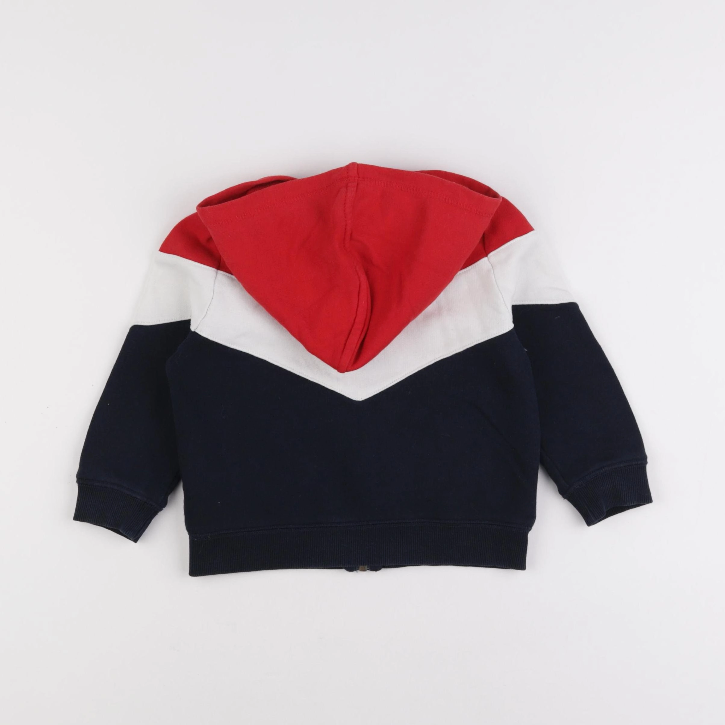 Monoprix - sweat rouge - 3 ans