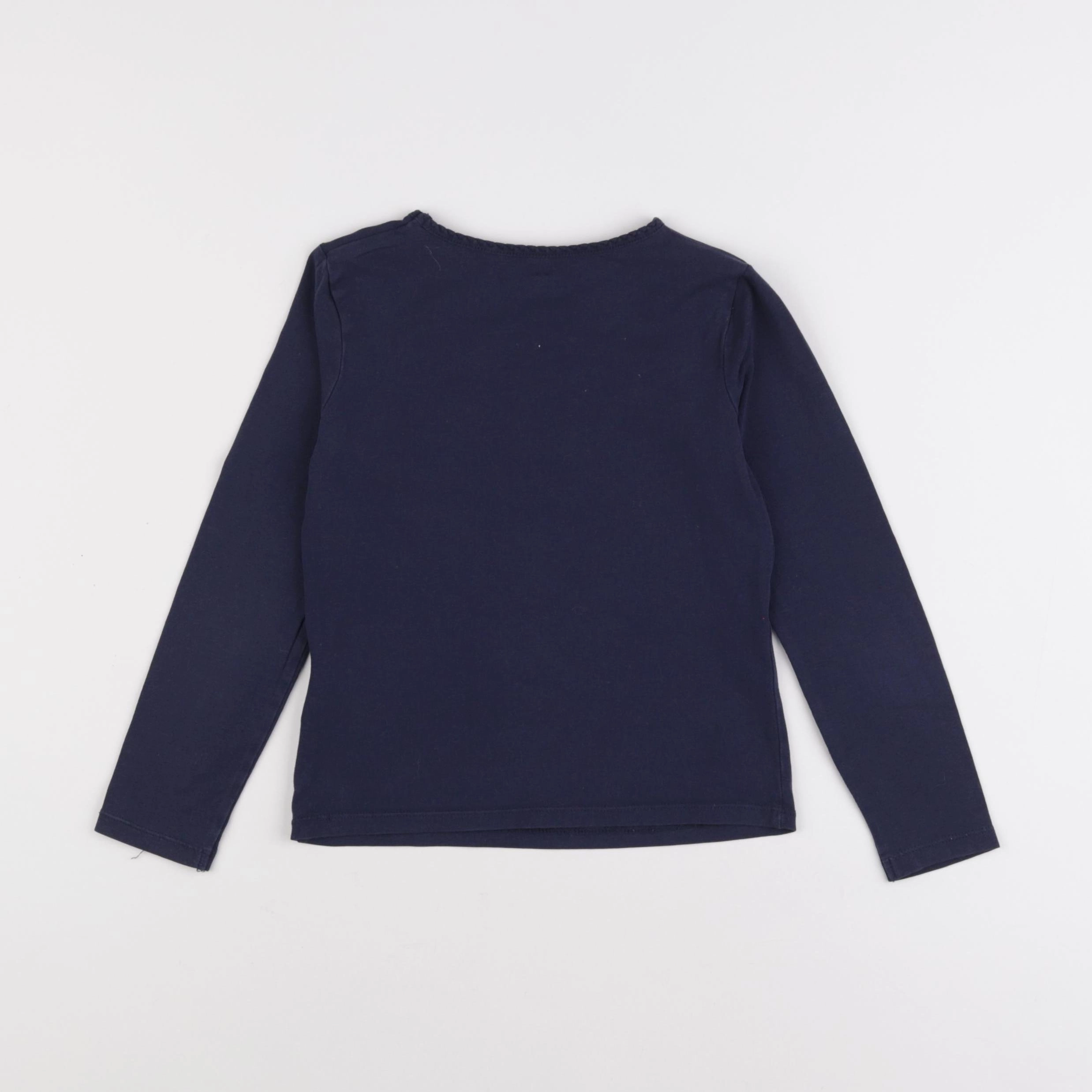 H&M - maillot de corps bleu - 7/8 ans
