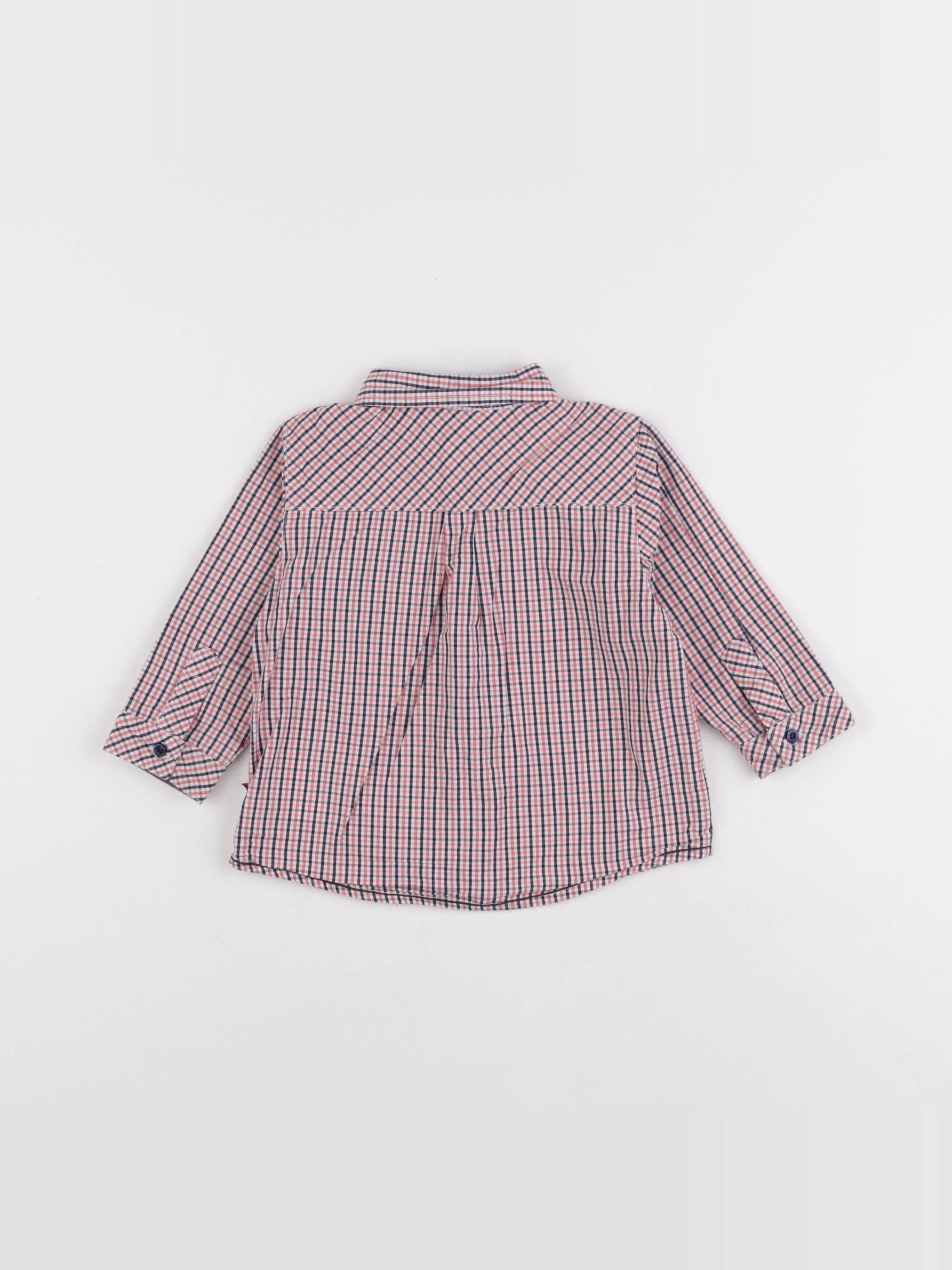 Cadet Rousselle - chemise rouge - 12 mois