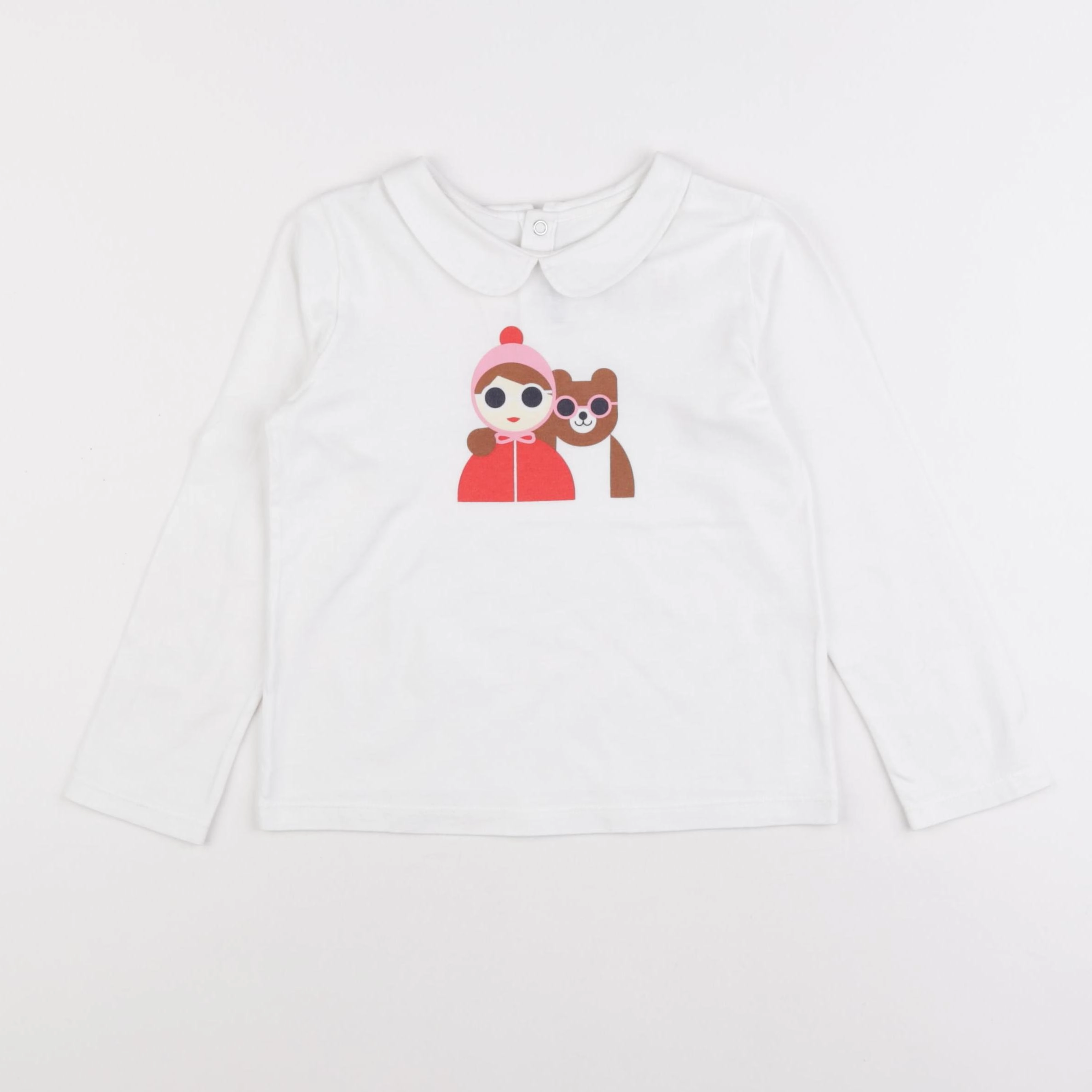 Jacadi - tee-shirt blanc - 6 ans
