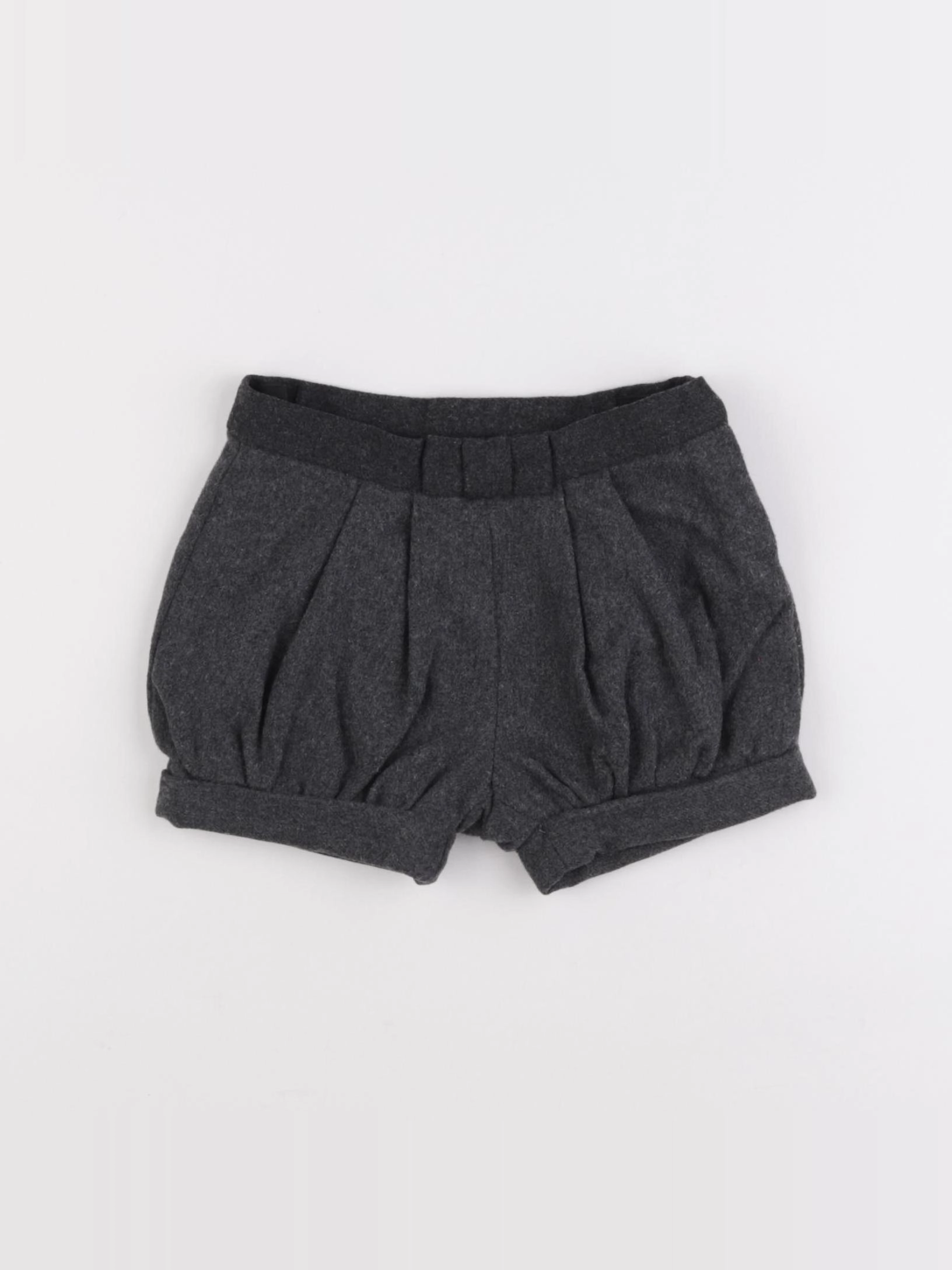 Jacadi - short doublé gris - 12 mois