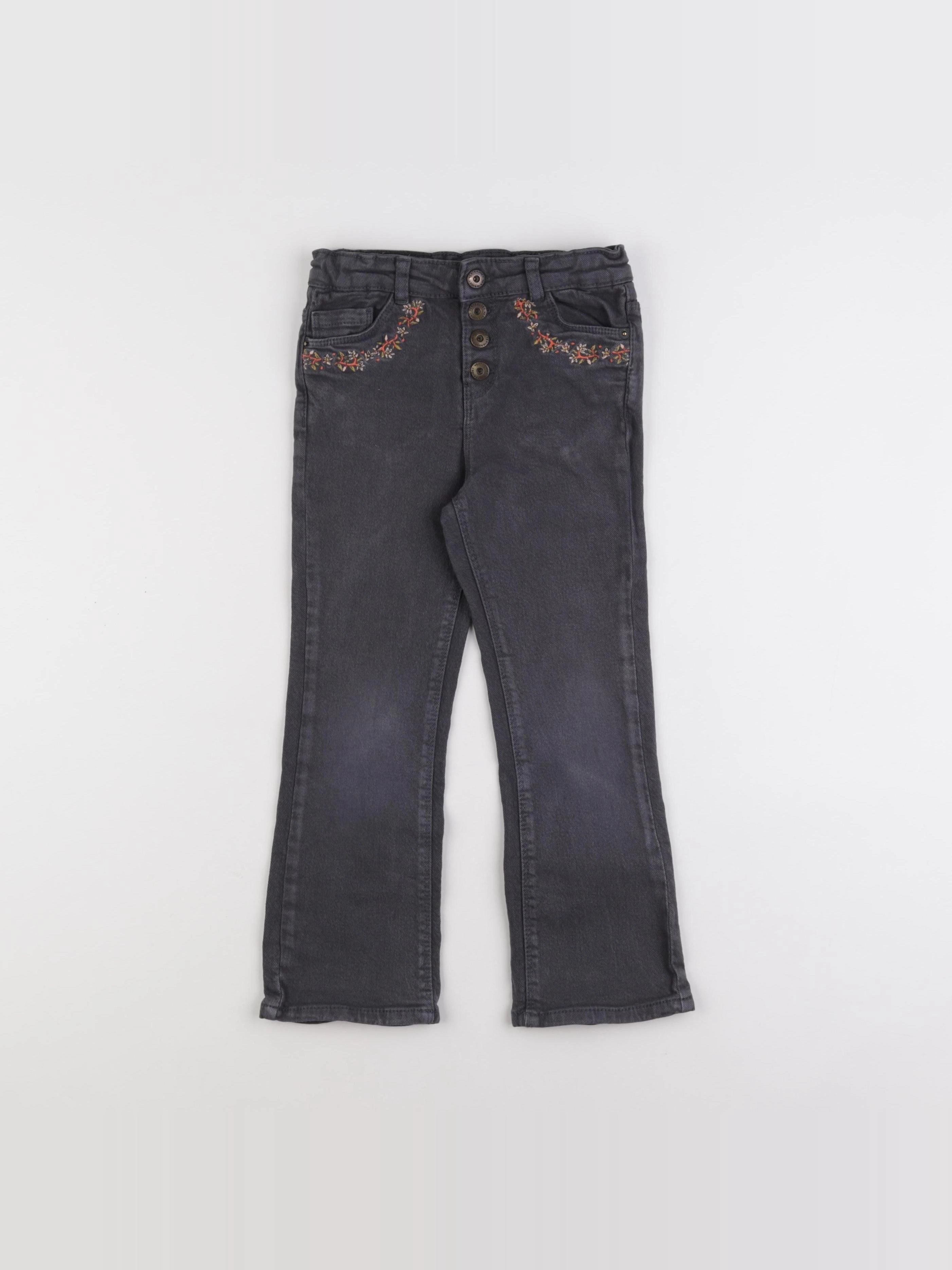 Vertbaudet - jean gris - 5 ans
