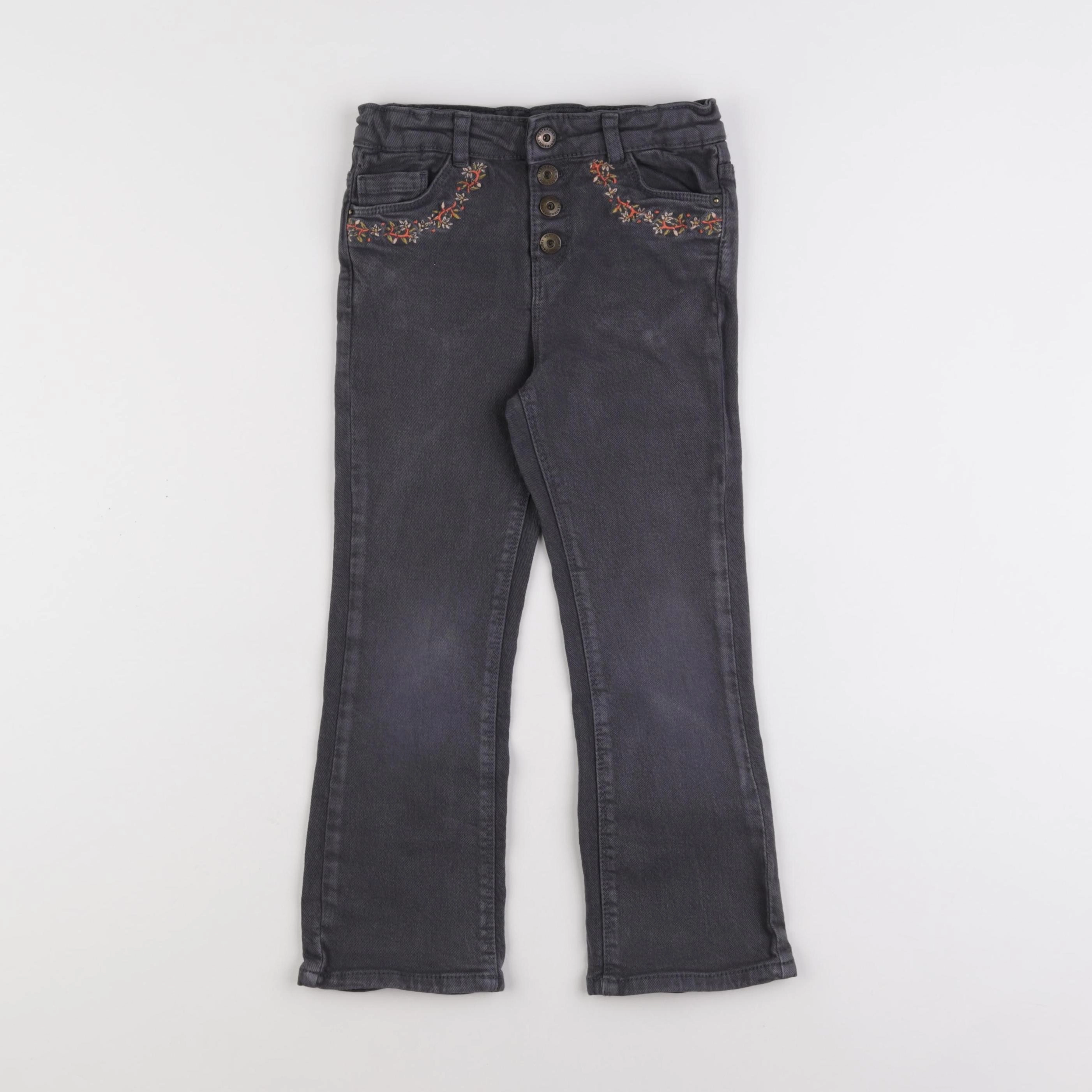 Vertbaudet - jean gris - 5 ans