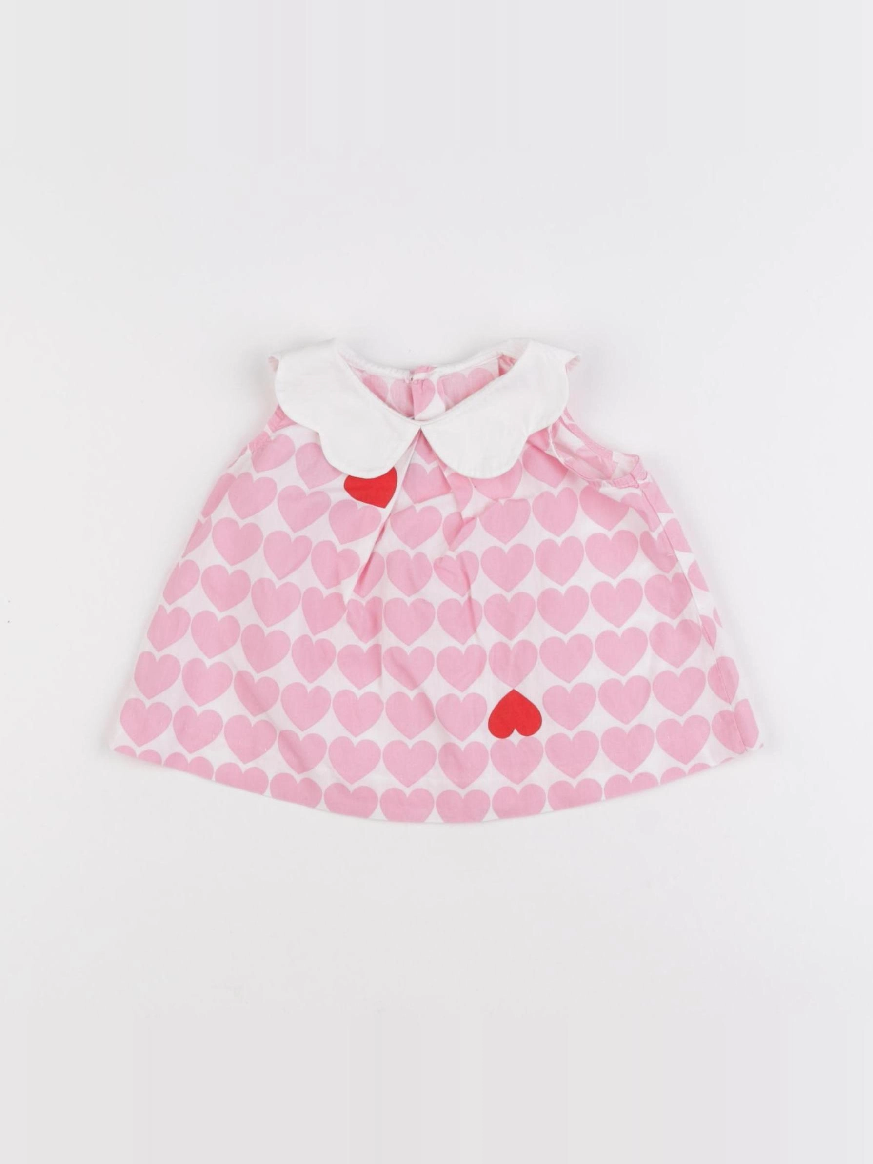 Jacadi - blouse rose - 6 mois