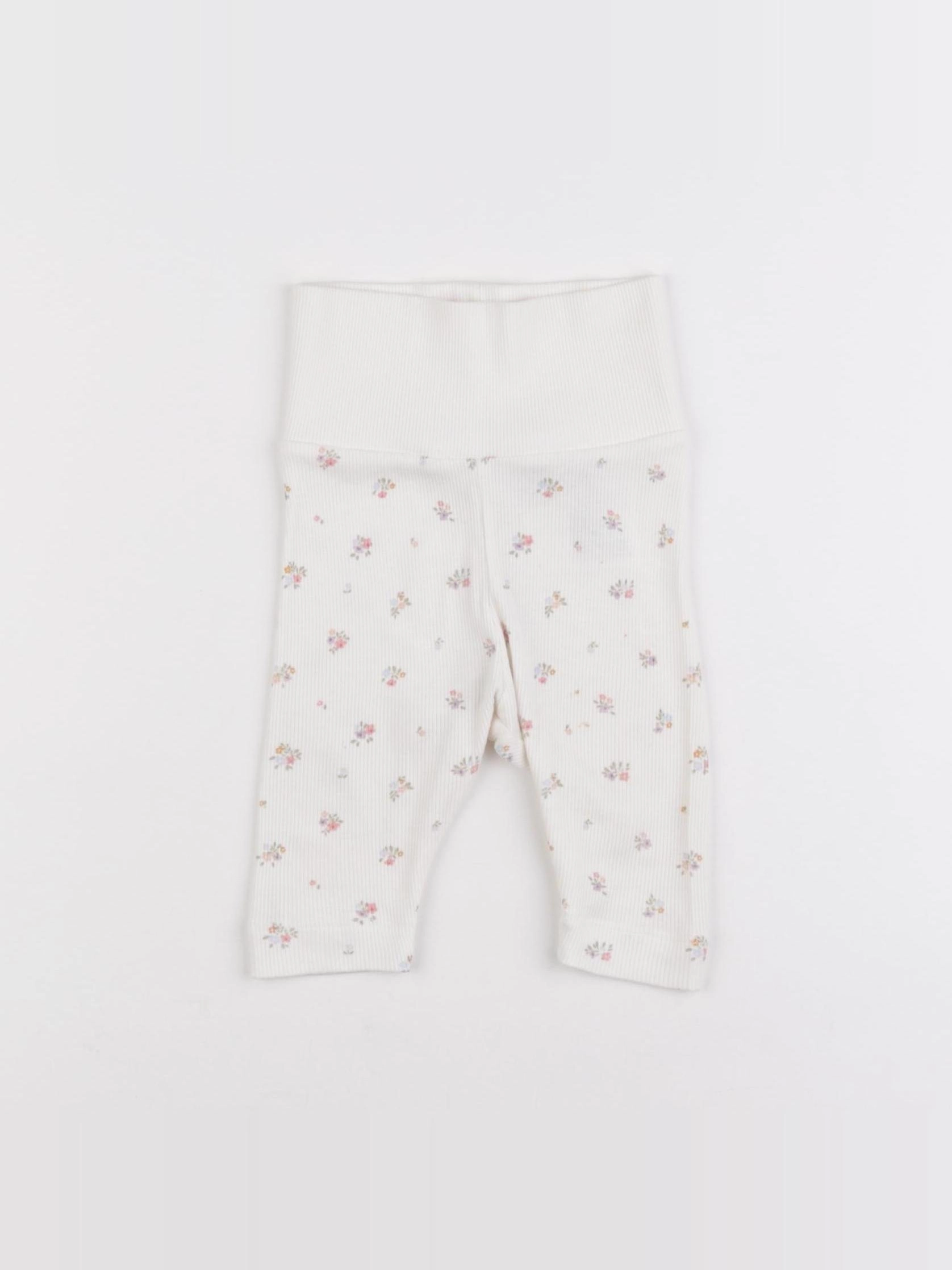 H&M - legging beige - 1 mois