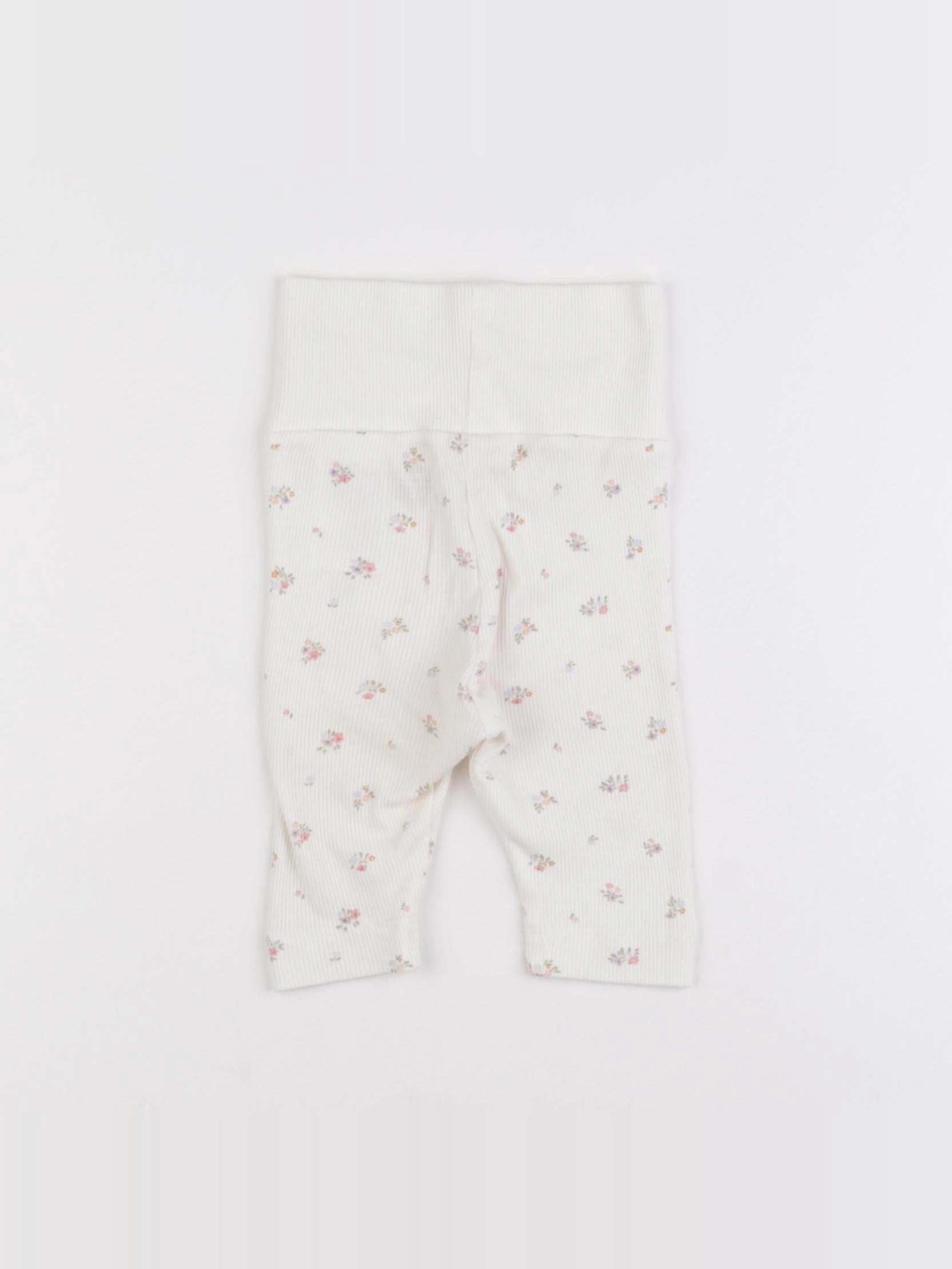 H&M - legging beige - 1 mois