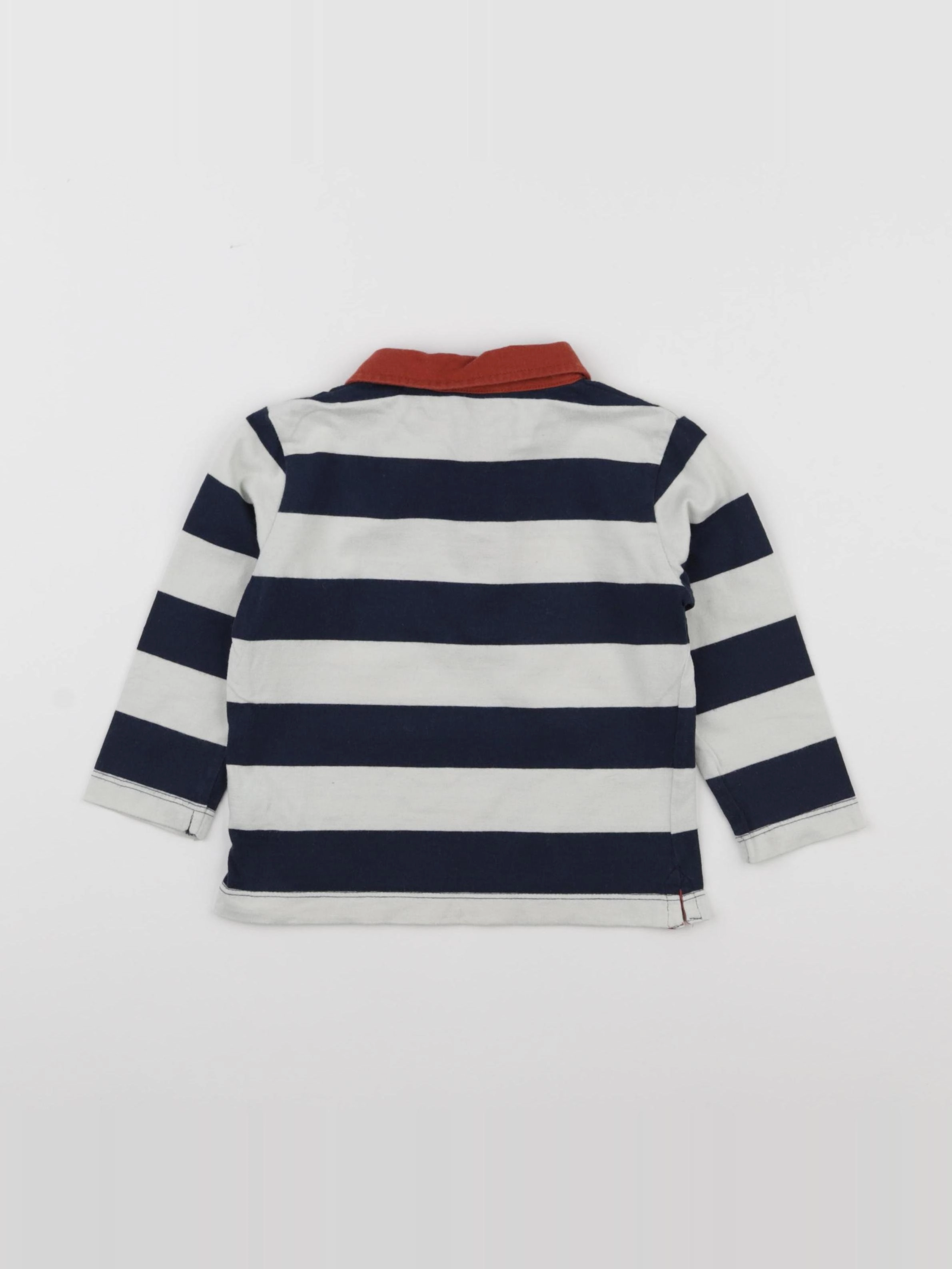 Boutchou - polo beige, bleu - 24 mois