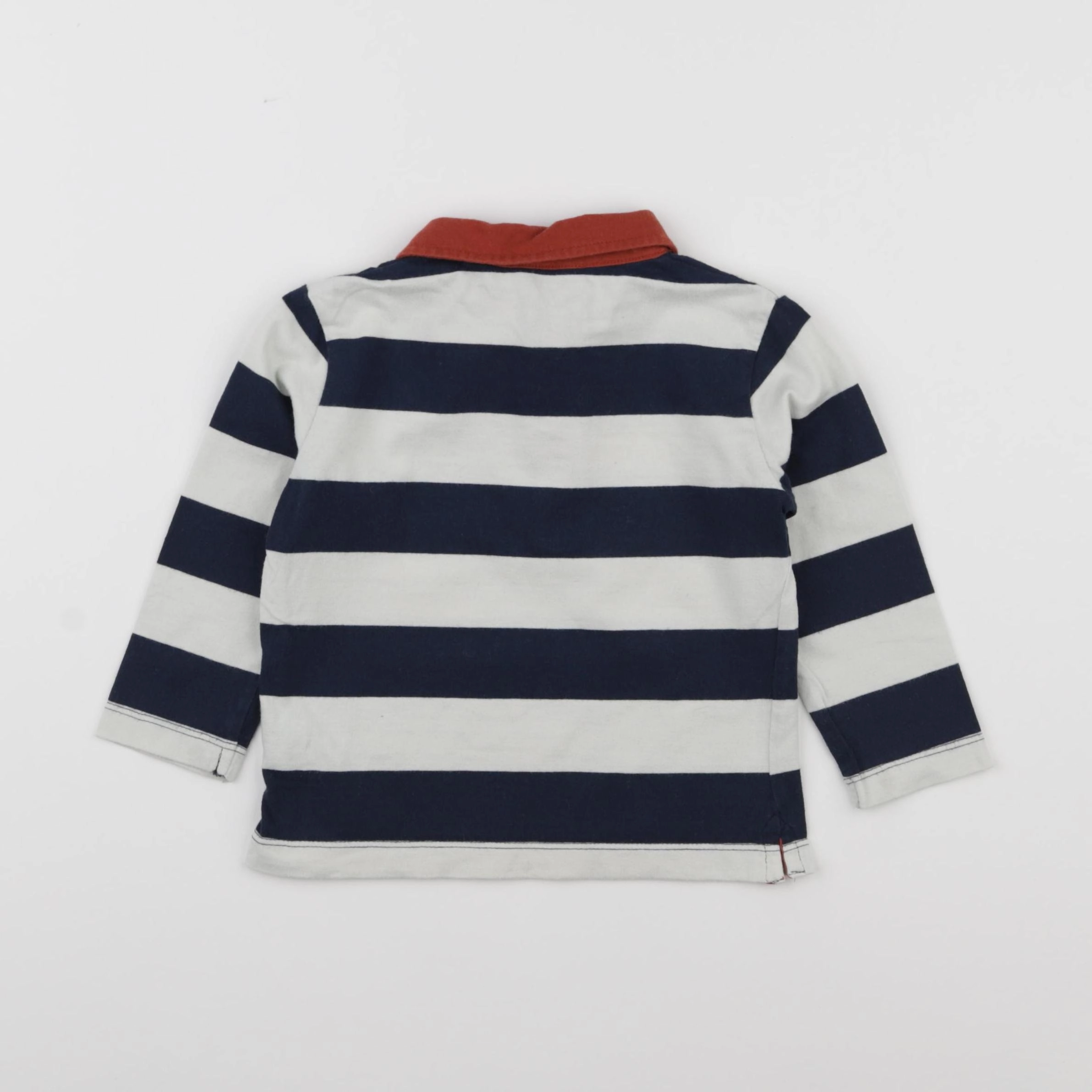 Boutchou - polo beige, bleu - 24 mois