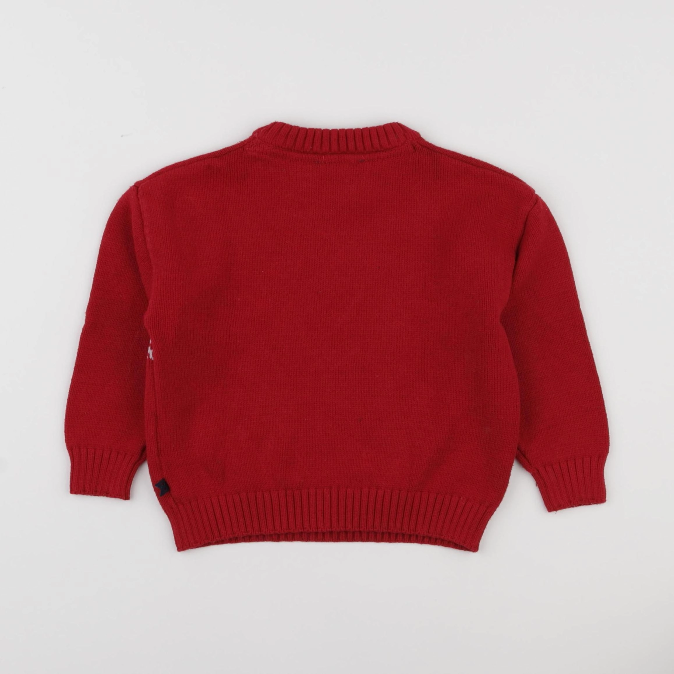 Okaidi - pull rouge - 3 ans