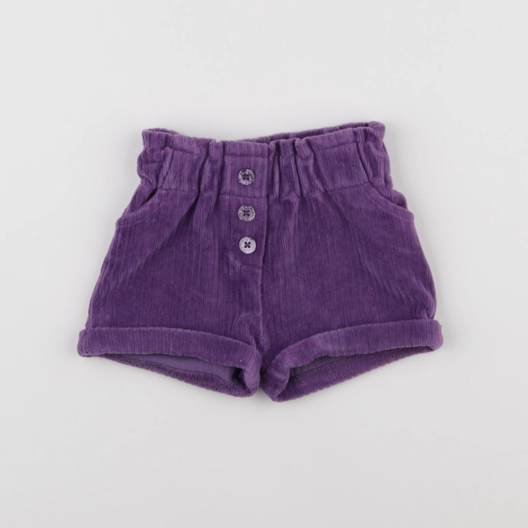 Tape à l'oeil - short violet - 9 mois