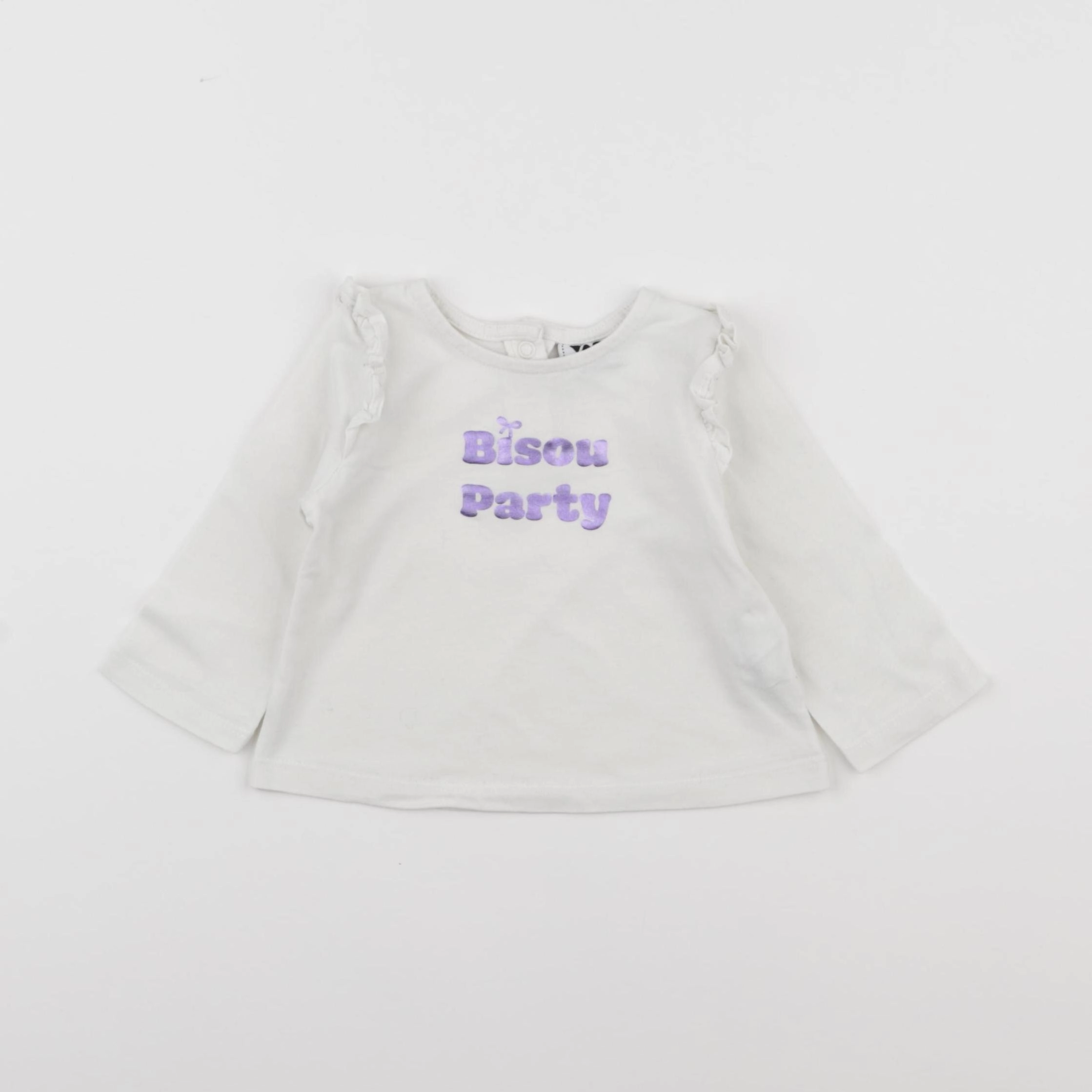 Tape à l'oeil - tee-shirt blanc - 9 mois