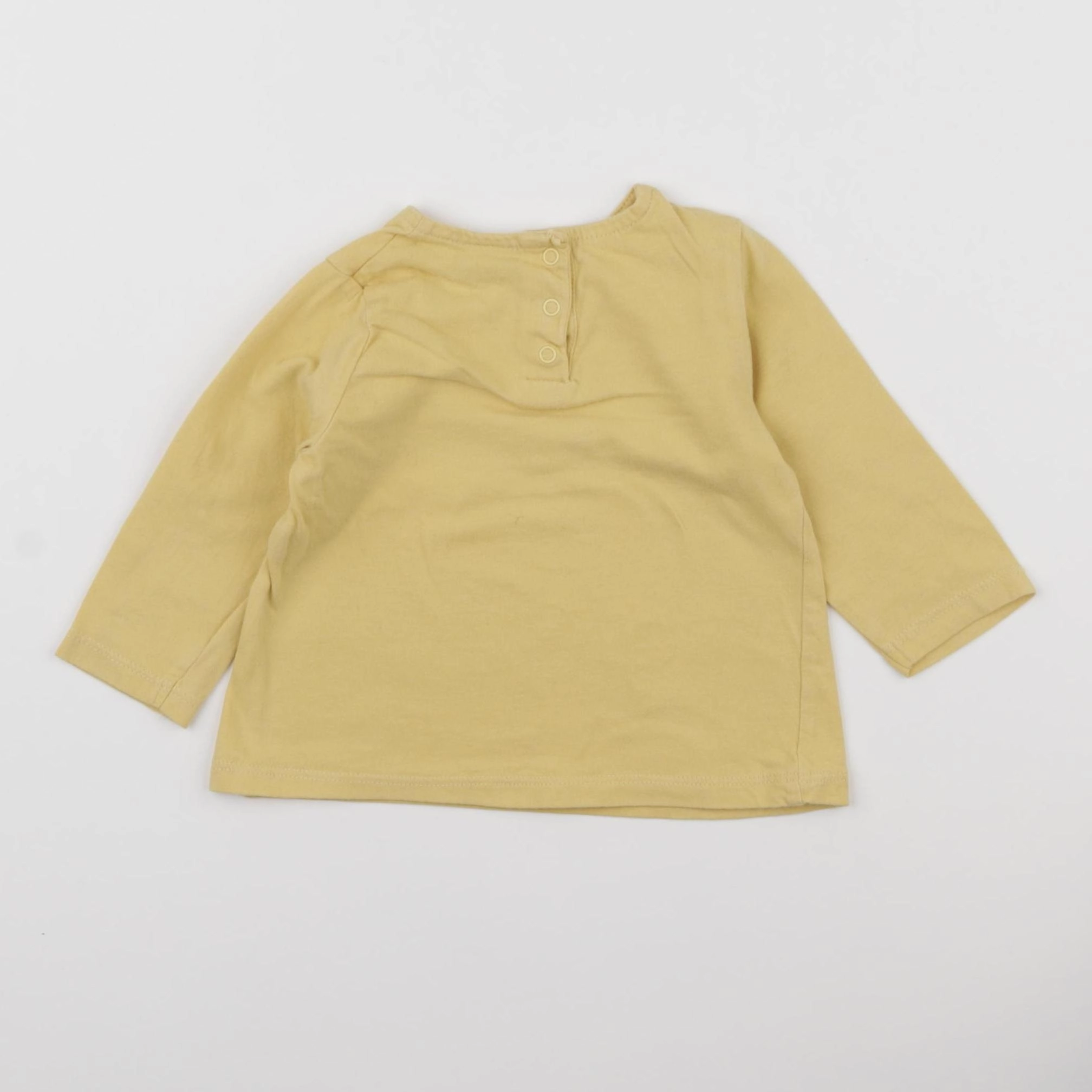 Tape à l'oeil - tee-shirt jaune - 6 mois
