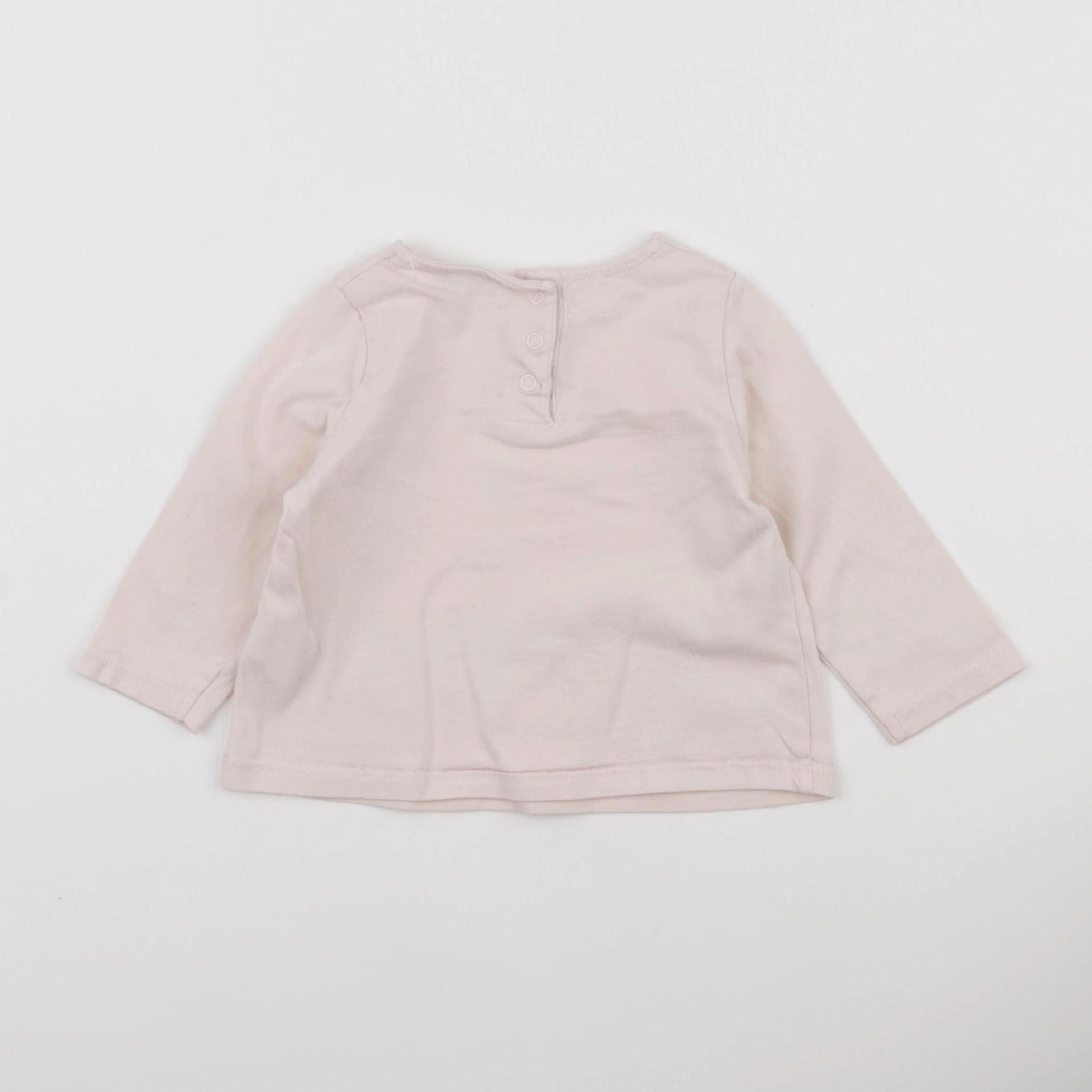Tape à l'oeil - tee-shirt rose - 6 mois