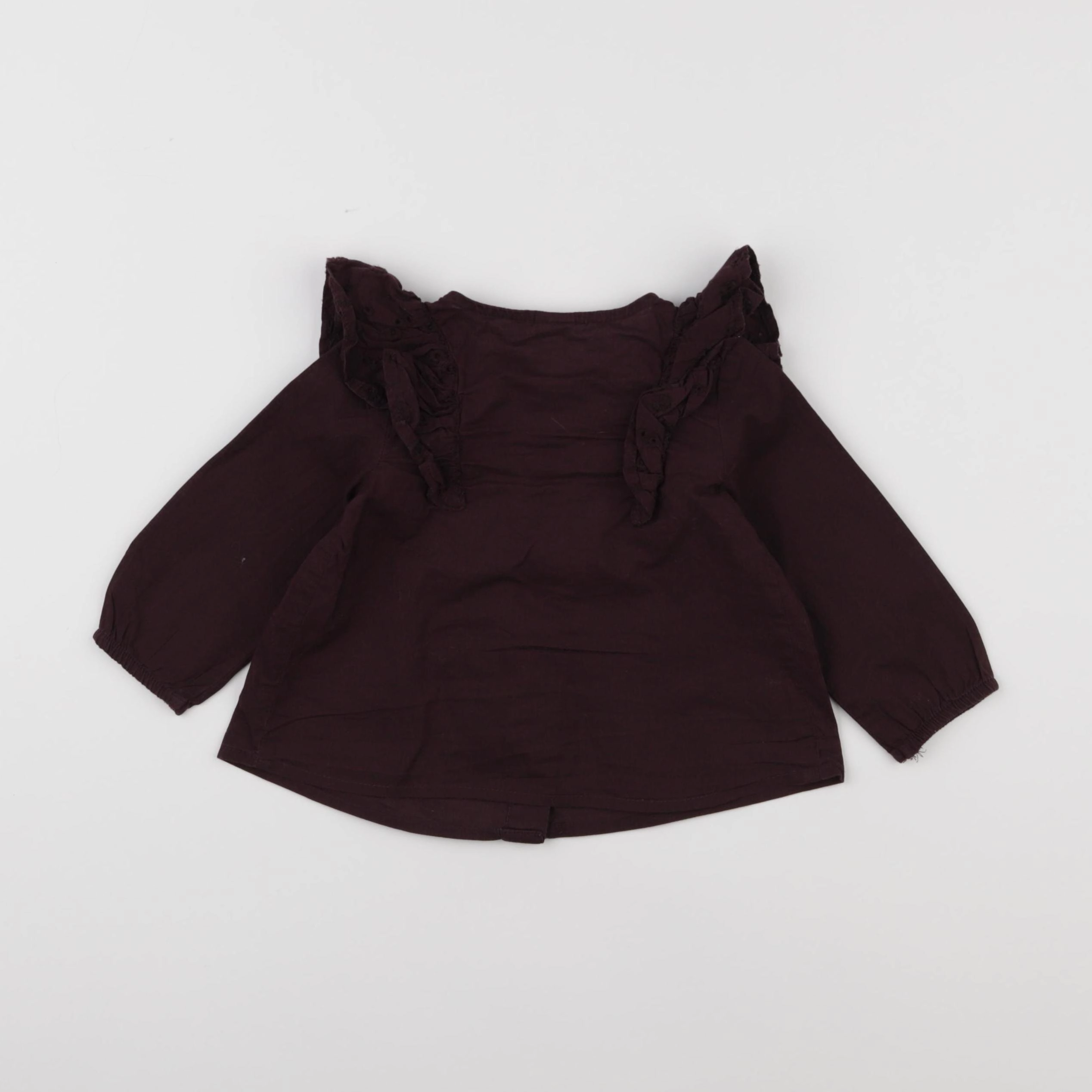 H&M - blouse violet - 3/6 mois