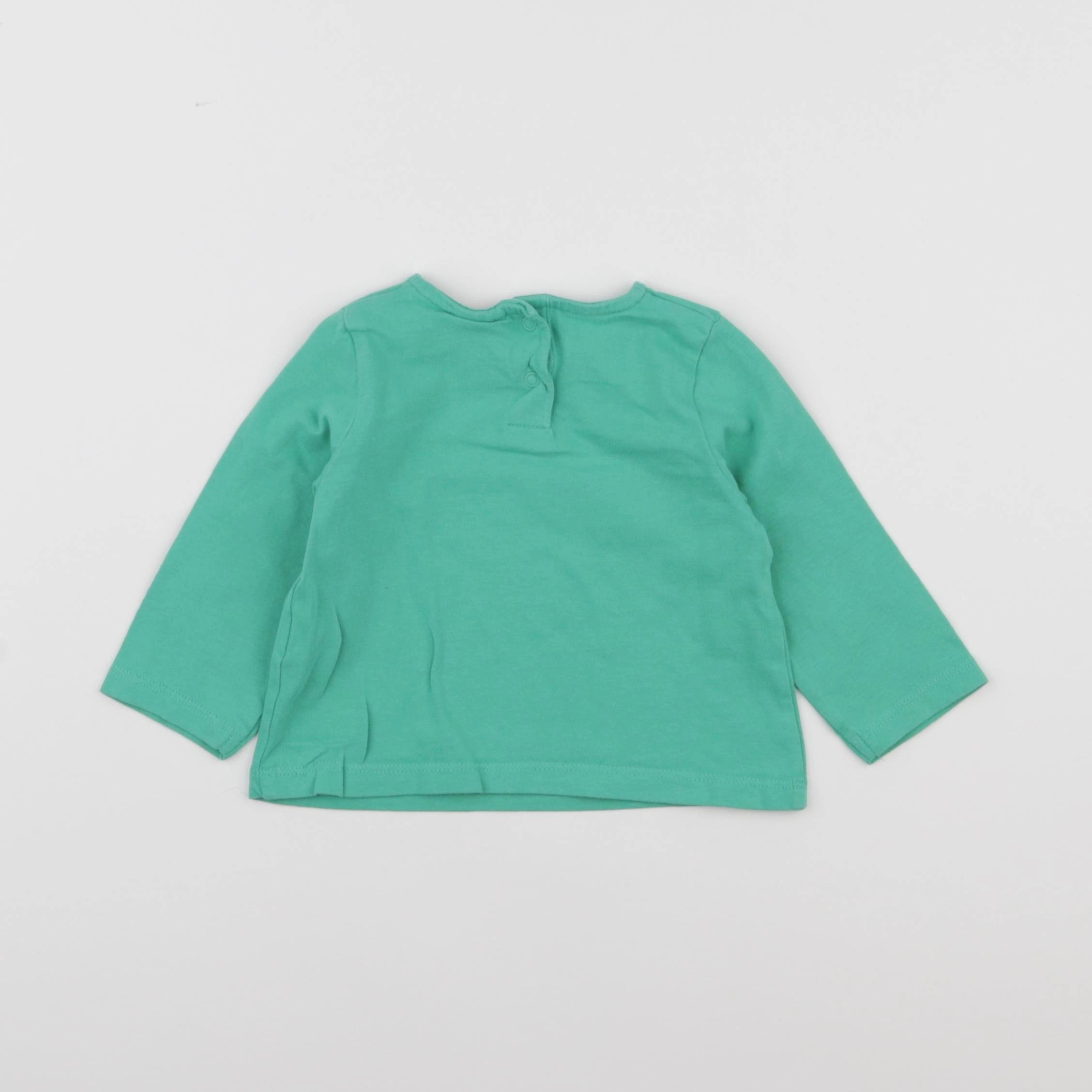 Tape à l'oeil - tee-shirt vert - 9 mois