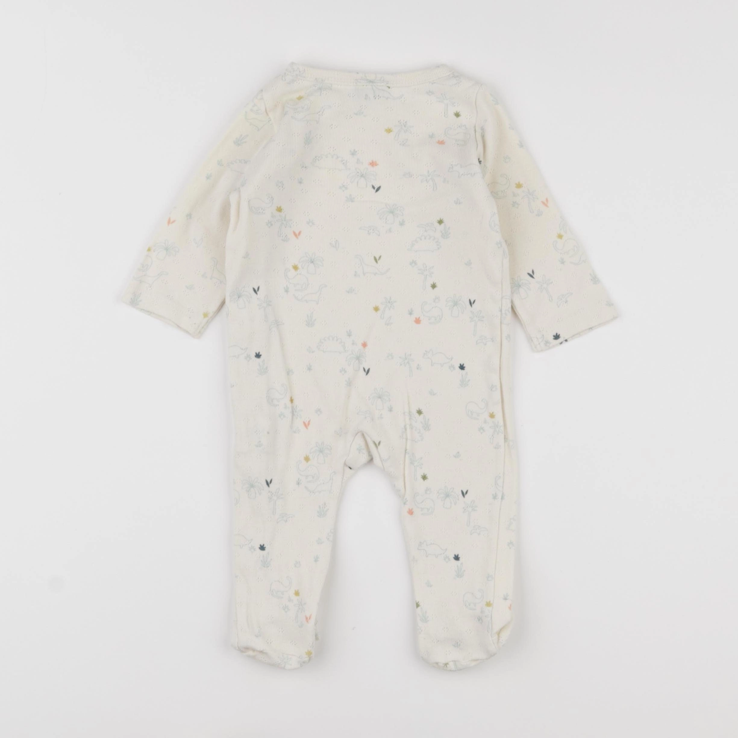 Tape à l'oeil - pyjama coton beige - 6 mois