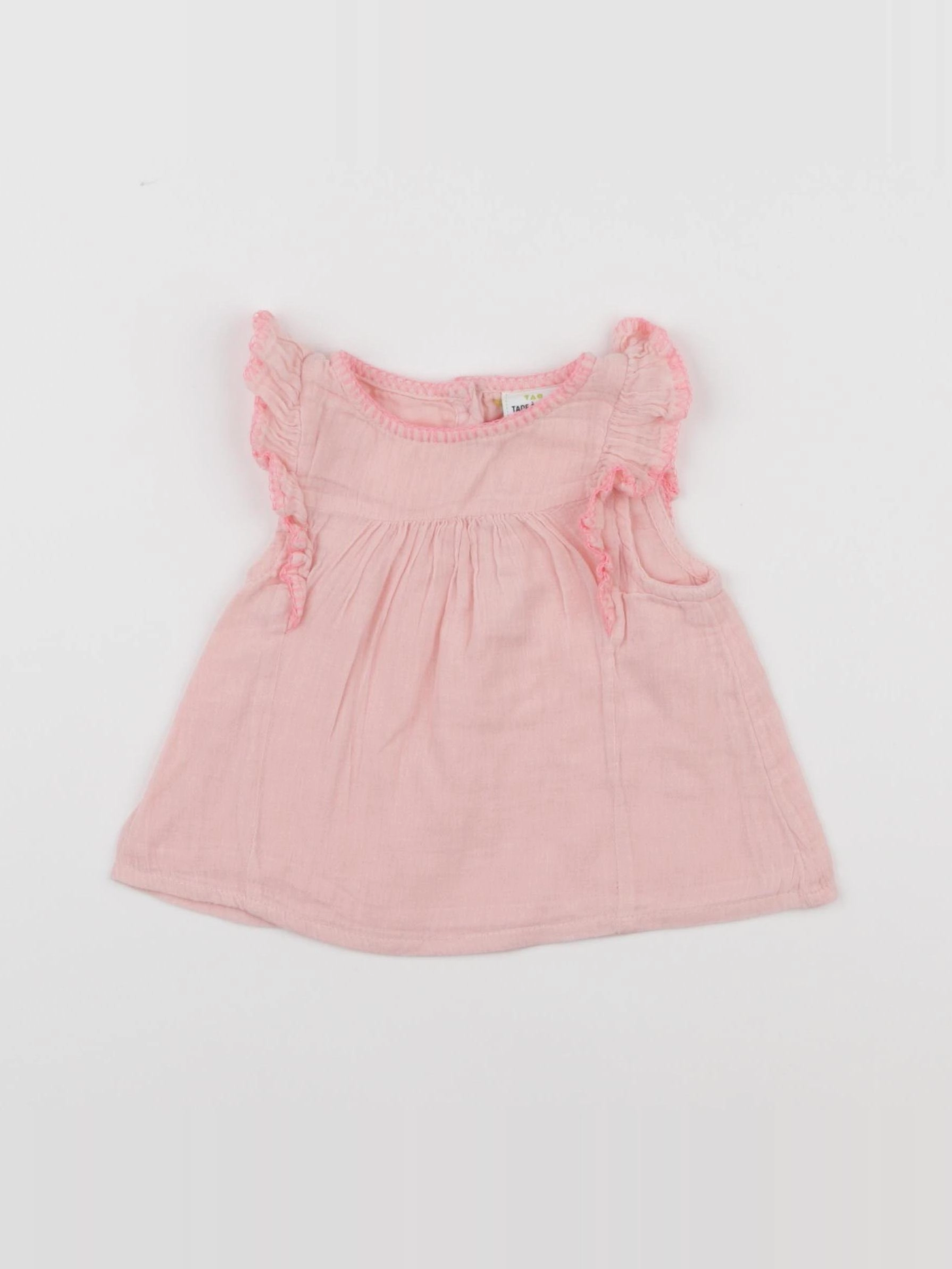 Tape à l'oeil - blouse rose - 6 mois